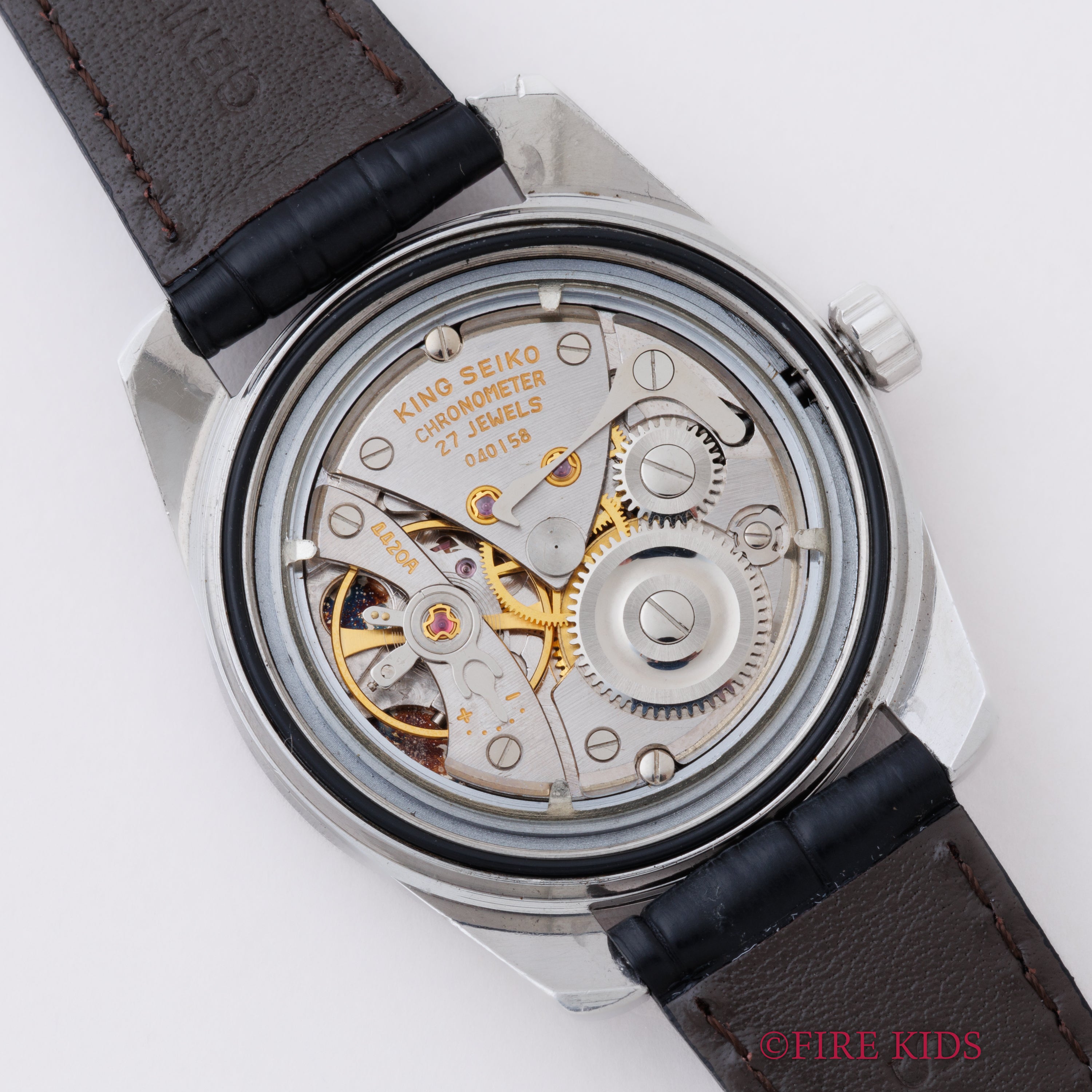 キングセイコー クロノメーター 後期 1965年製 Ref.4420-9990 獅子メダル ロービート手巻