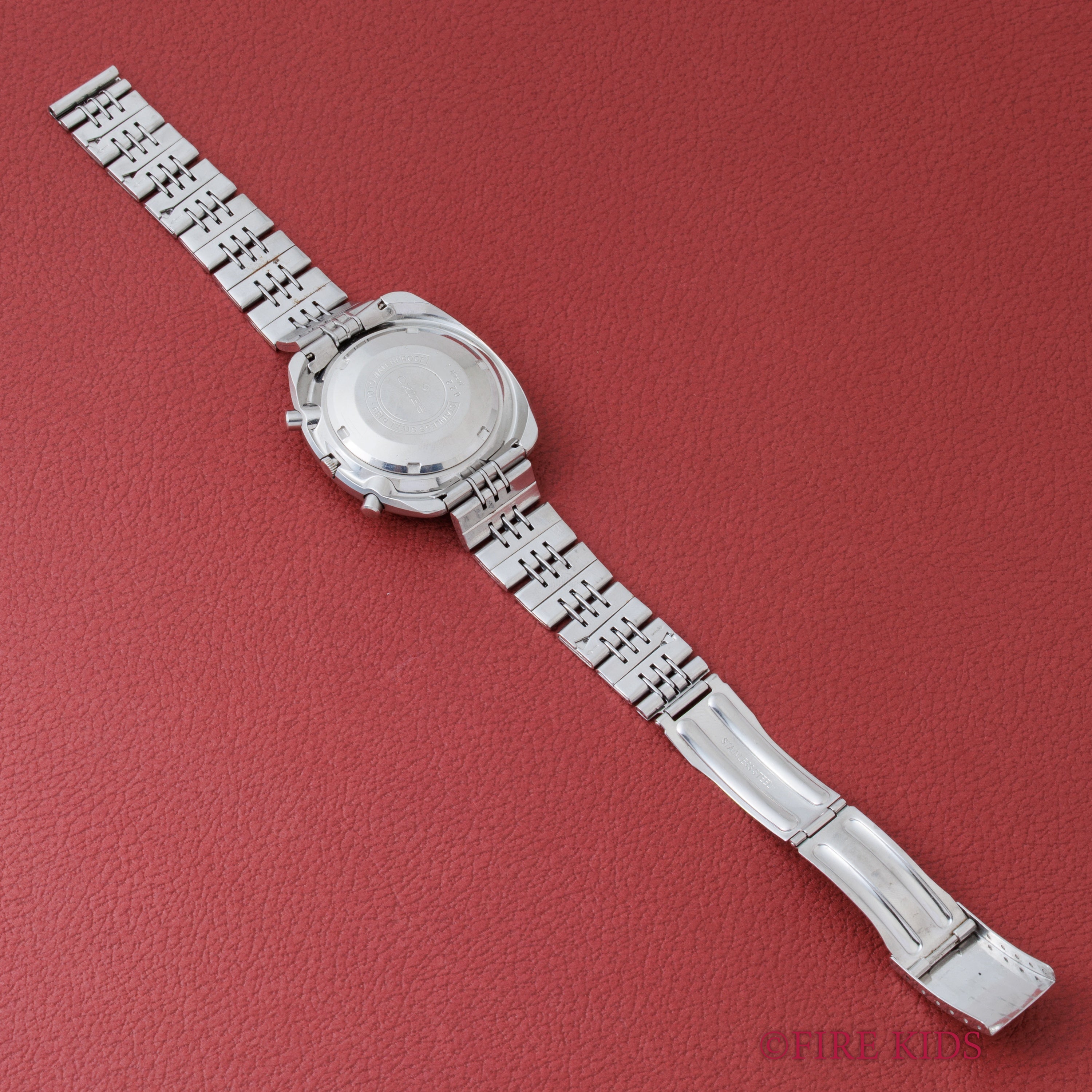 セイコー スピードタイマー 5スポーツ アイスバーグ Ref.6139-7010 1970年製 純正ブレス付き Cal.6139A 自動巻きクロノグラフ