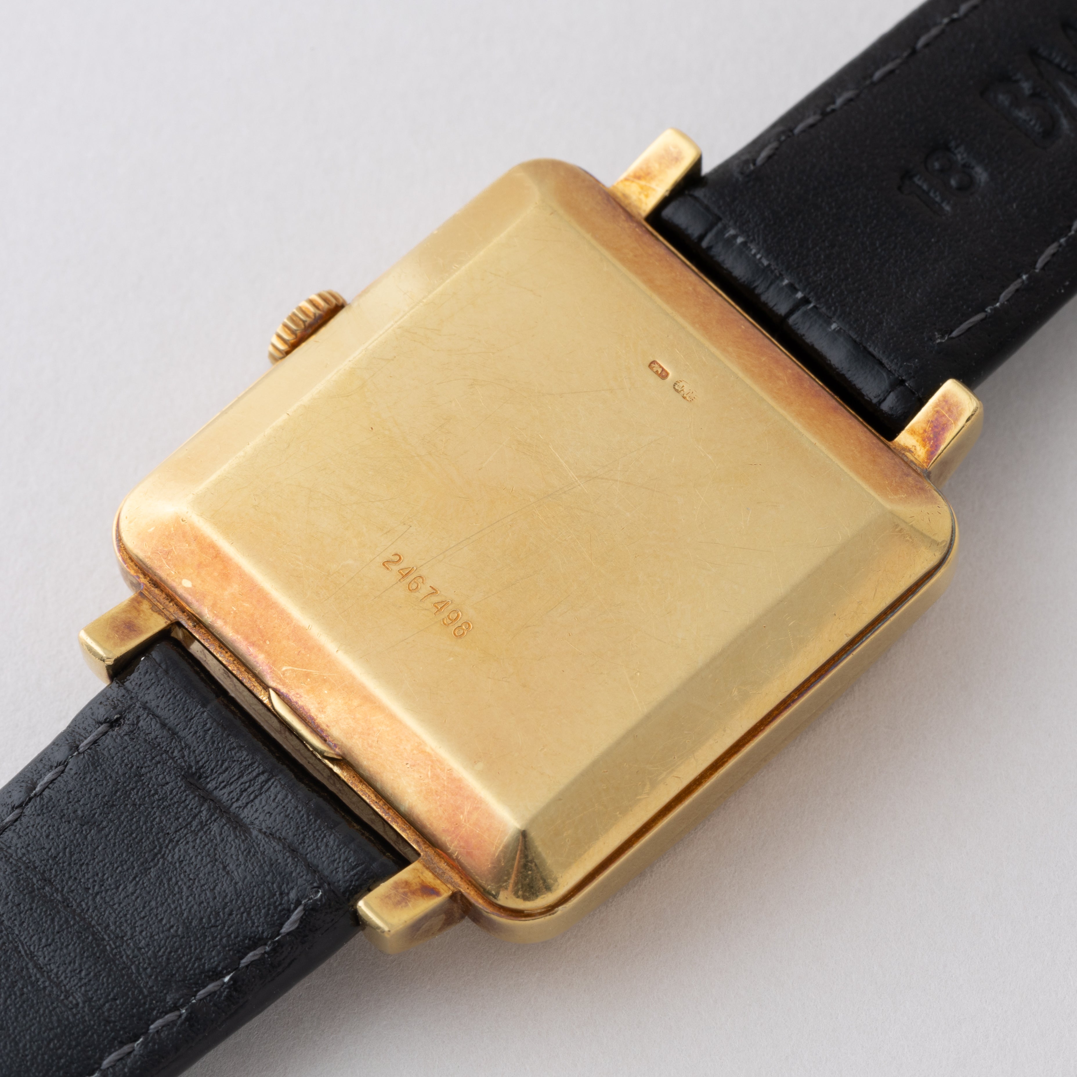 IWC Cioccolatone 18金無垢 1991年製 スクエアケース Cal.8541B Ref.1876 純正尾錠付き