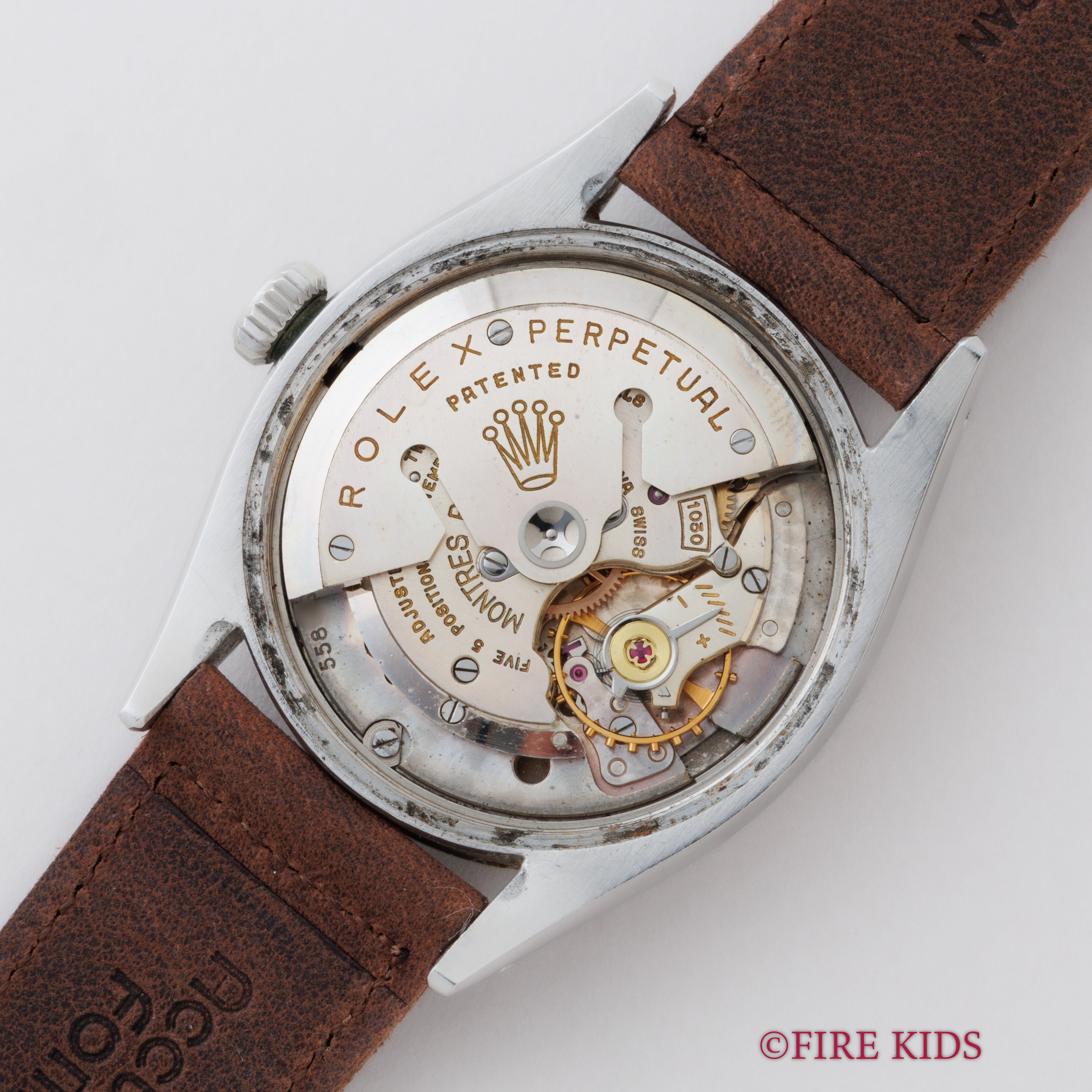 ロレックス オイスターパーペチュアル 1954年製 Ref.6581 自動巻き Cal.1030