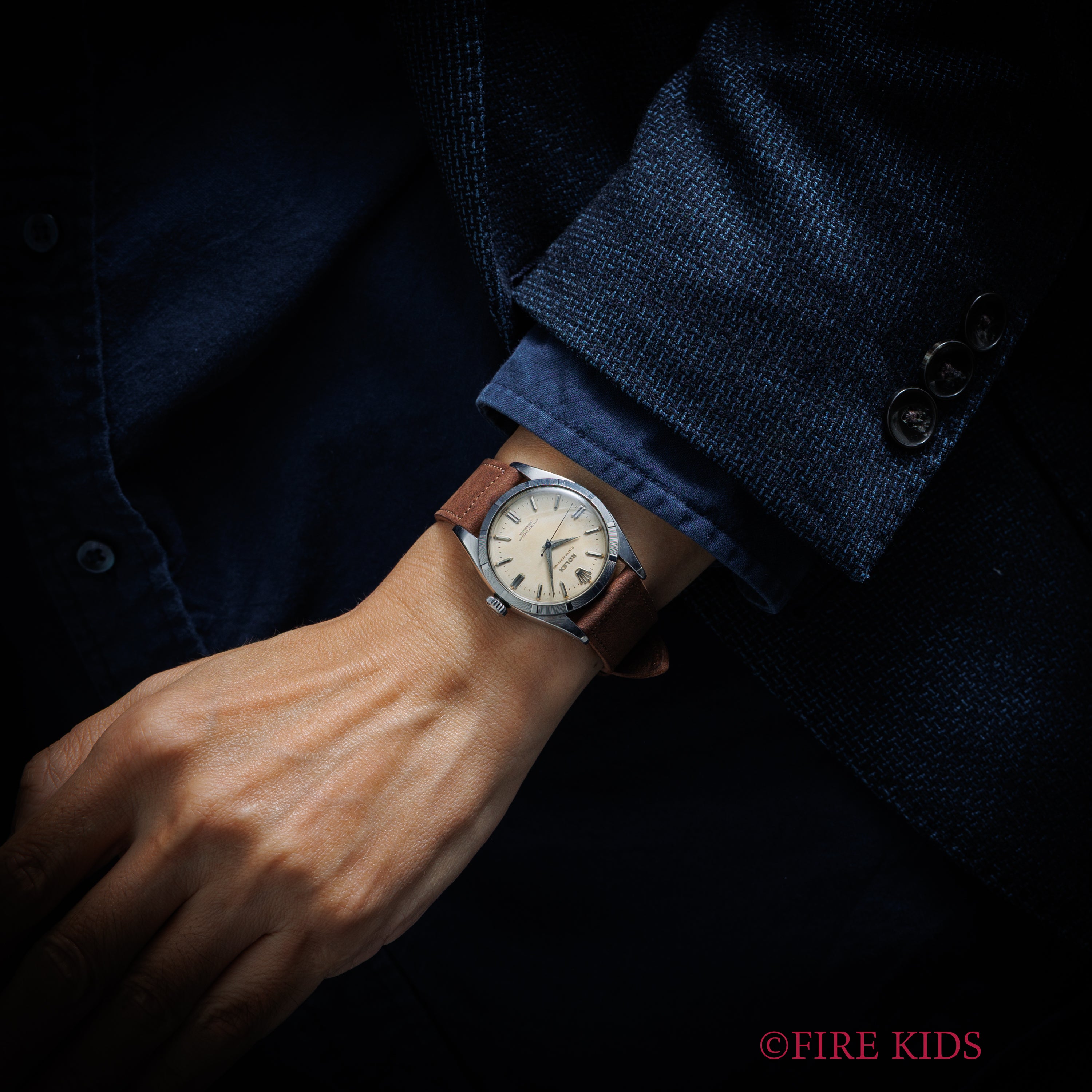 ロレックス オイスターパーペチュアル 1954年製 Ref.6581 自動巻き Cal.1030