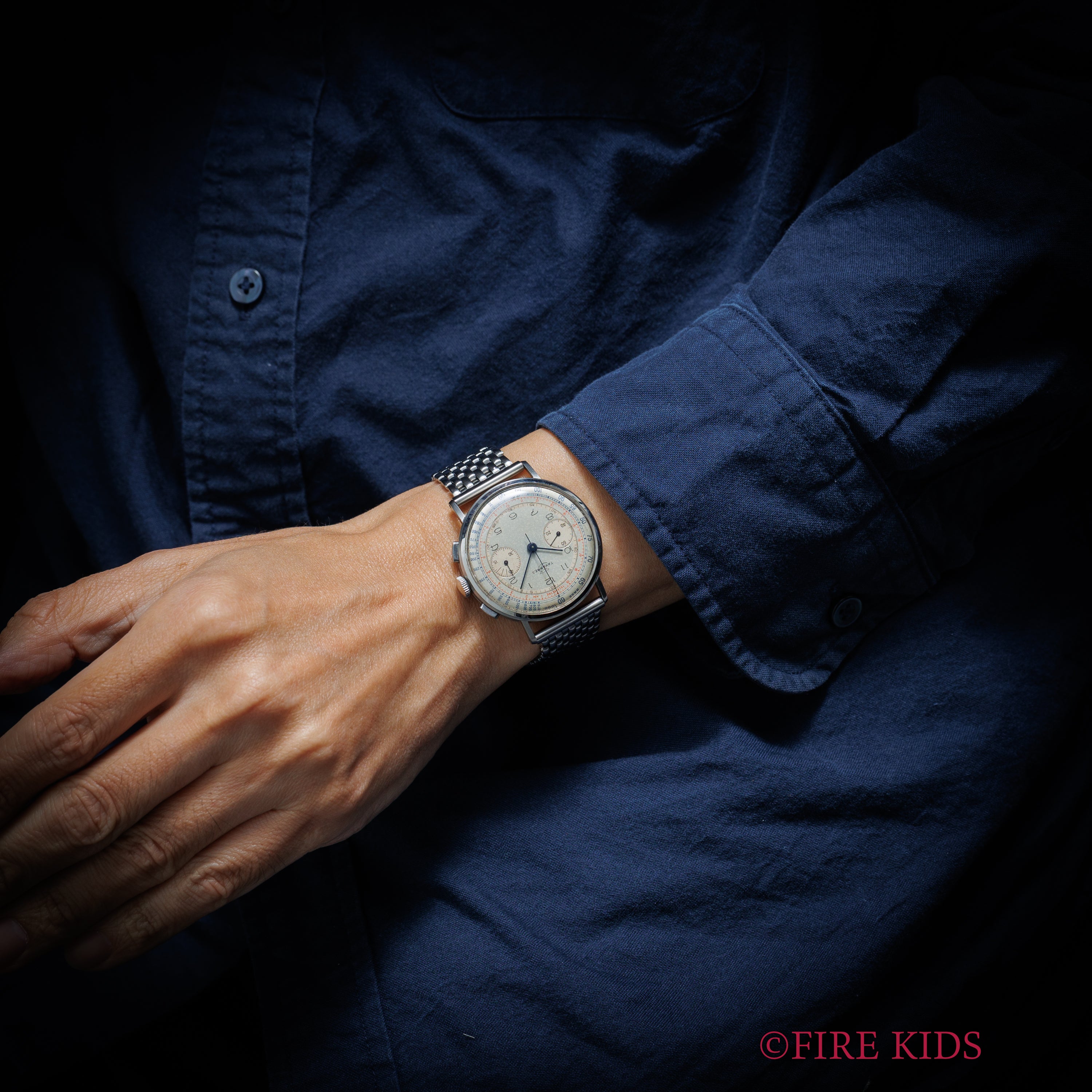 タバン 2レジスタークロノグラフ Ref.760 1940年代 ヴィーナス175