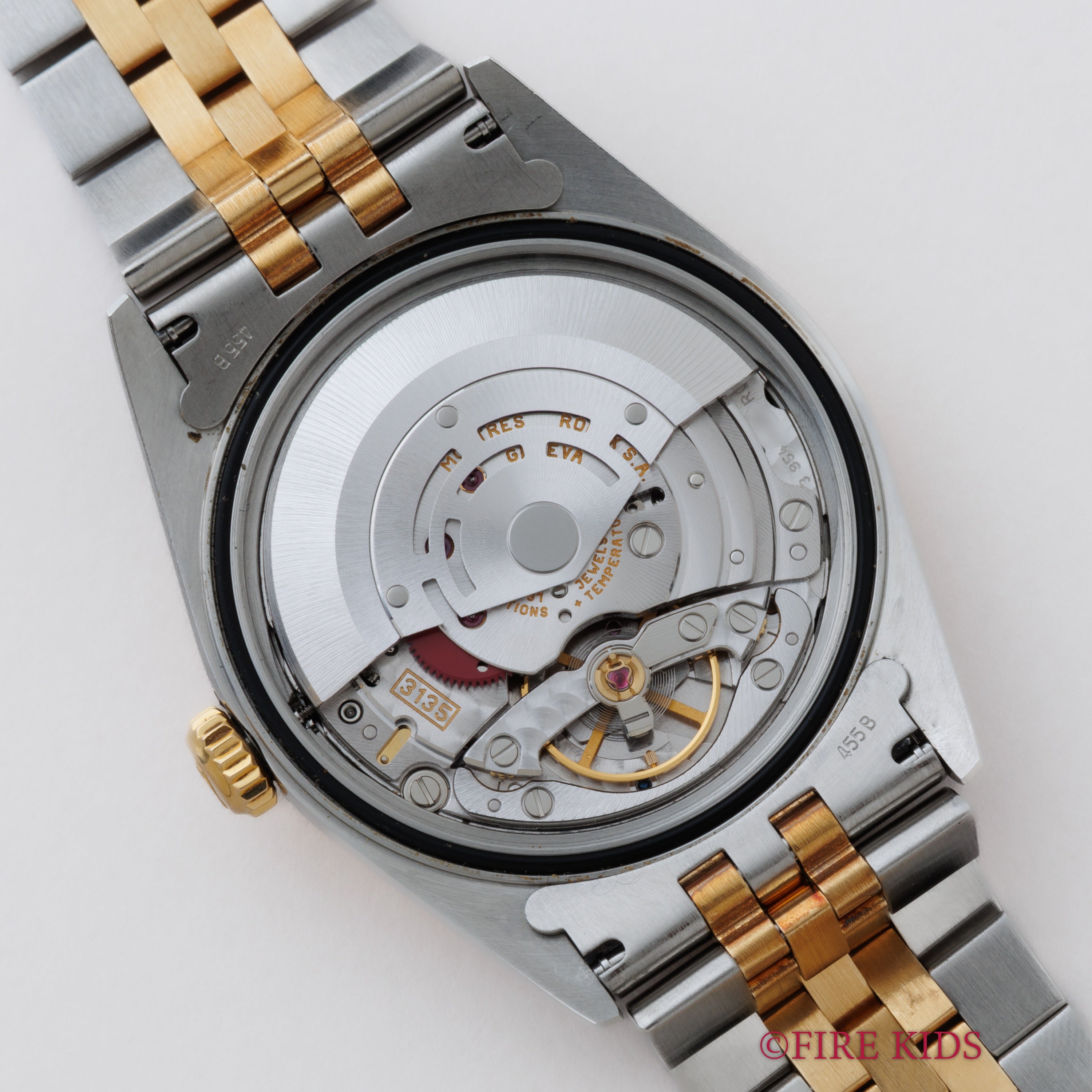 ロレックス デイトジャスト 2002年製 Ref.16233 2BR コンビ オニキス2Pダイヤダイヤル ギャラ付