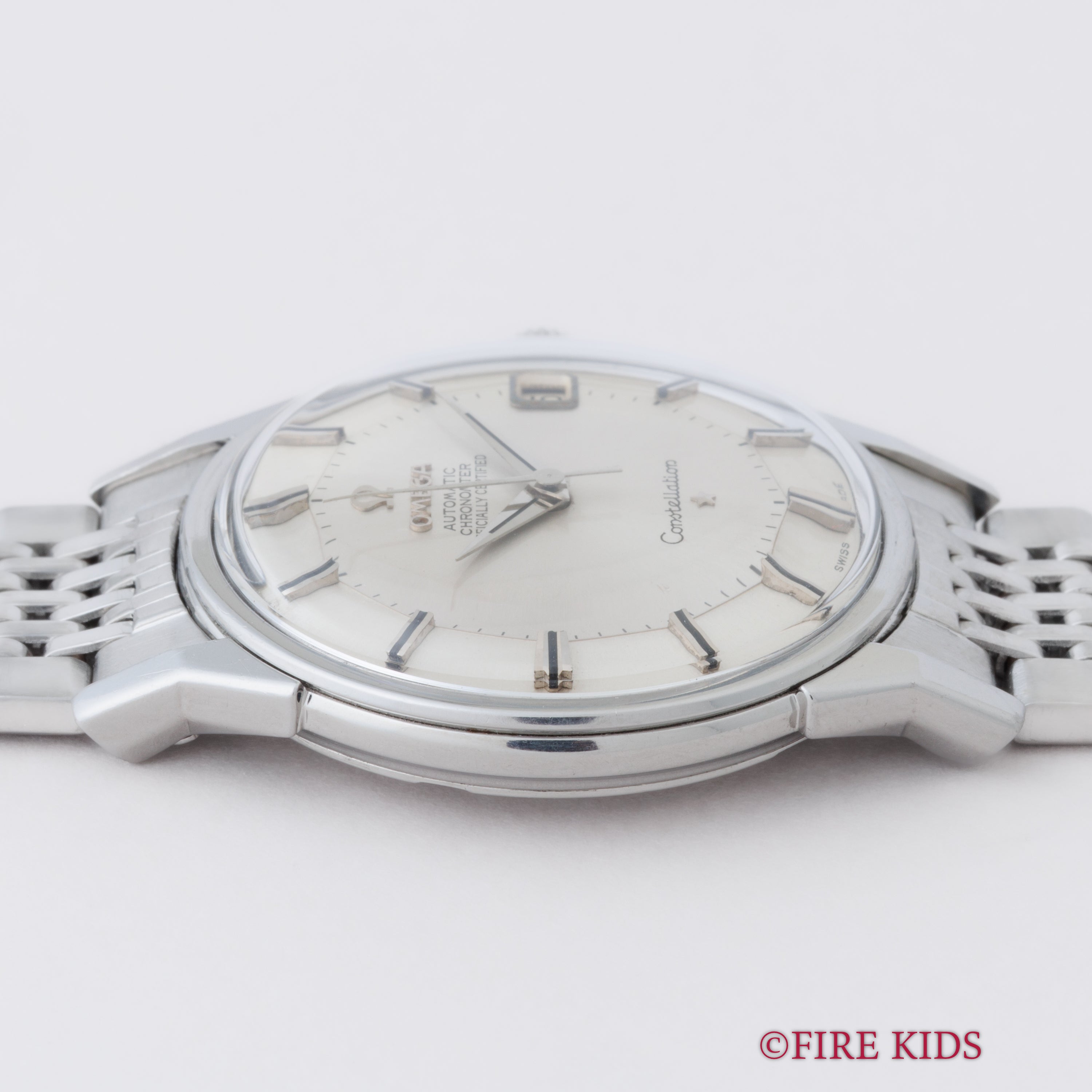 OMEGA コンステレーション 12角 1962年製 Ref.14902 62 SC パイパンダイヤル 純正ブレステ 12角