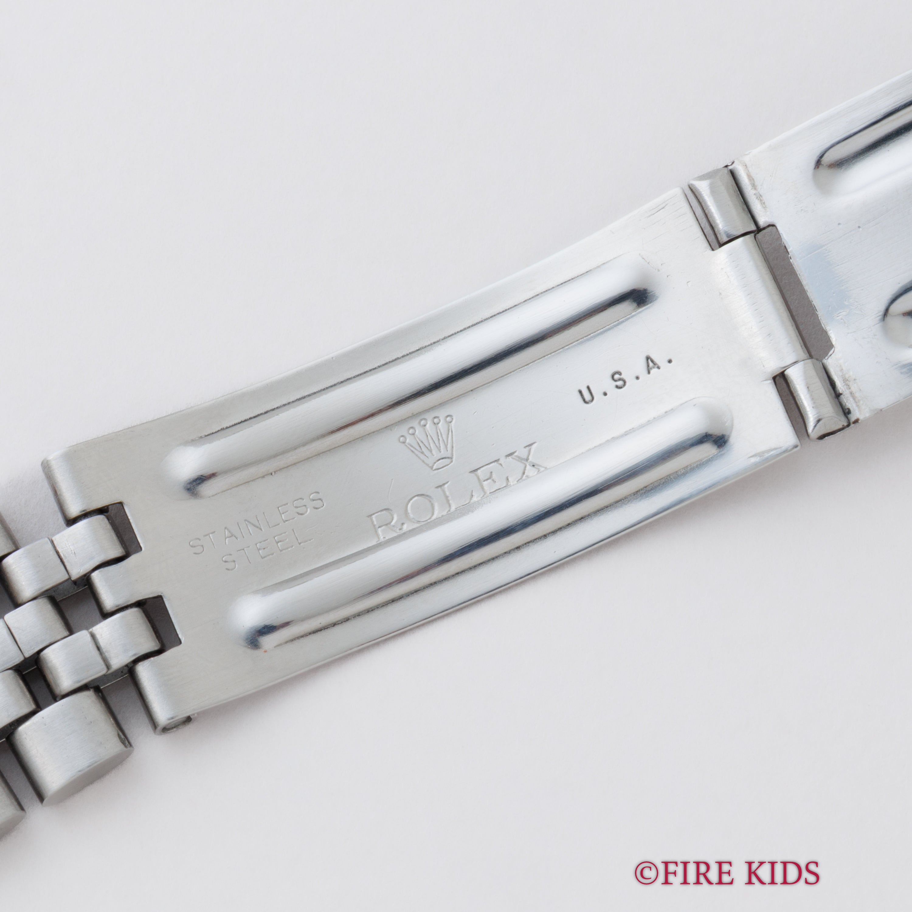 ロレックス デイトジャスト 1957年製 Ref.6605 シルバーダイヤル ドーフィンハンド USジュビリーブレス