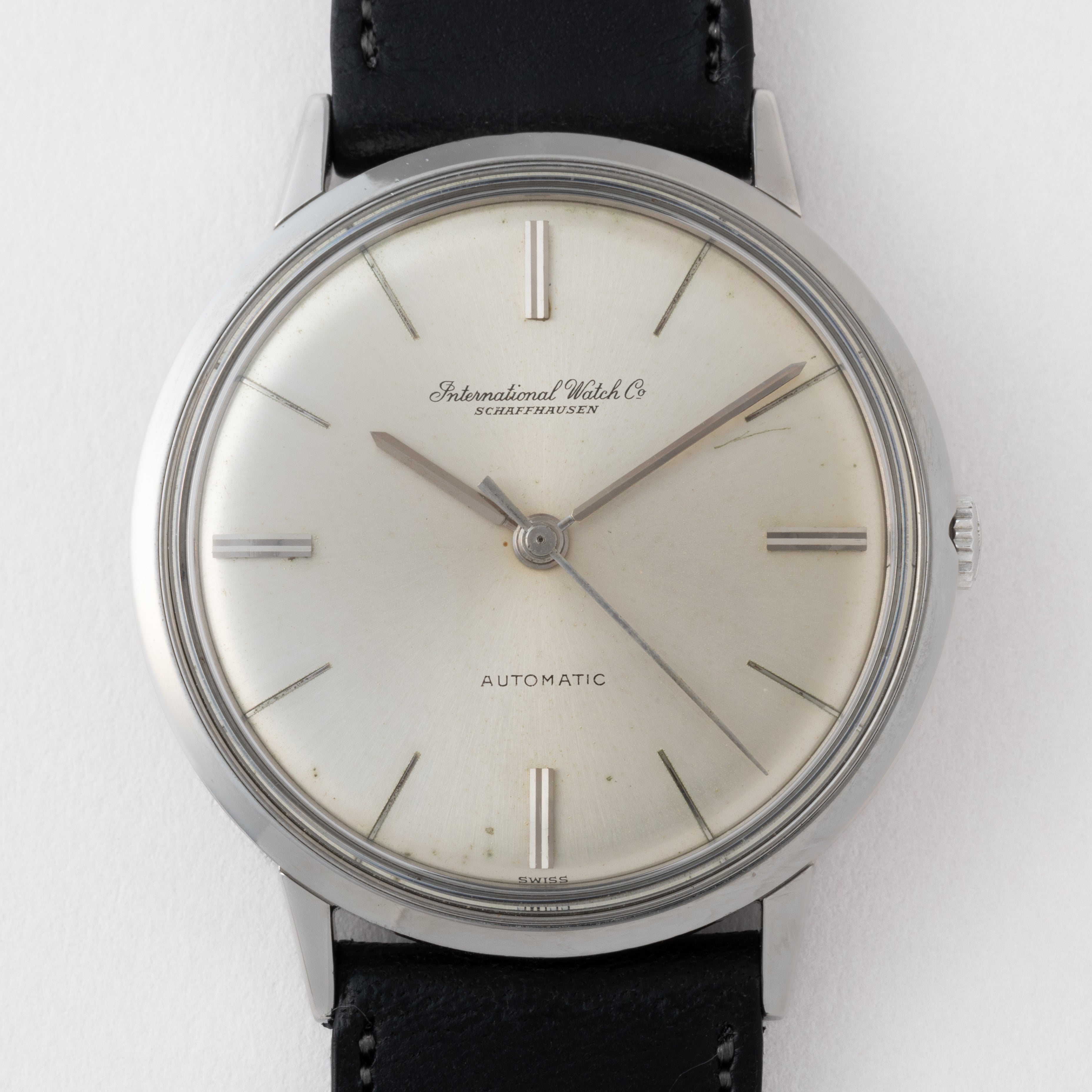 IWC 1963年製 ラウンドケース ノンデイト ペラトン式自動巻き R803A Cal.854