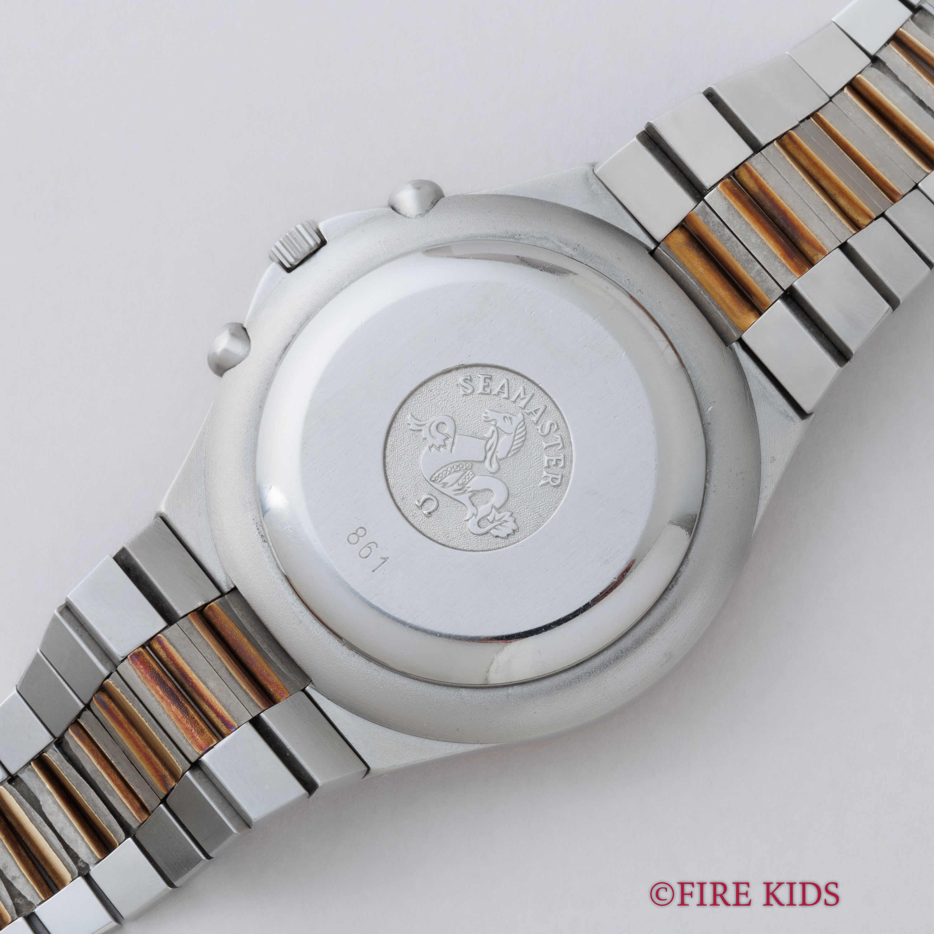 オメガ スピードマスター 1982年製 Ref.145.0040 西ドイツ限定モデル コンビ 手巻きCal.861