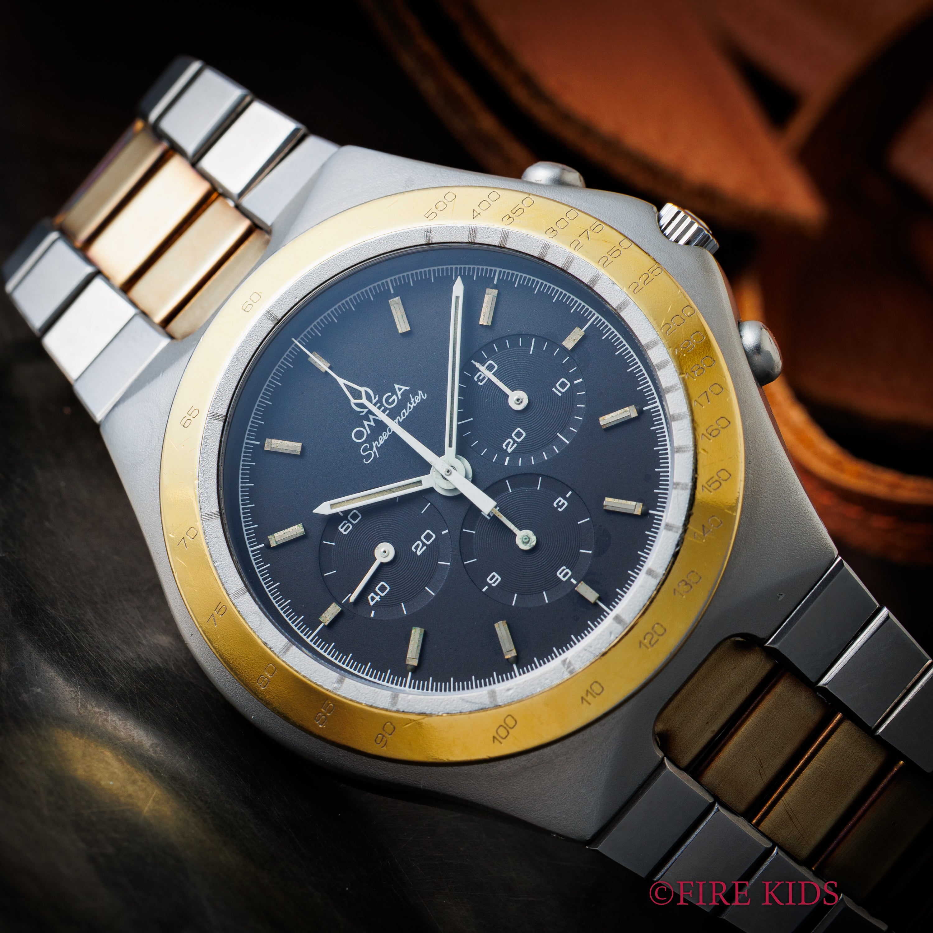 オメガ スピードマスター 1982年製 Ref.145.0040 西ドイツ限定モデル コンビ 手巻きCal.861