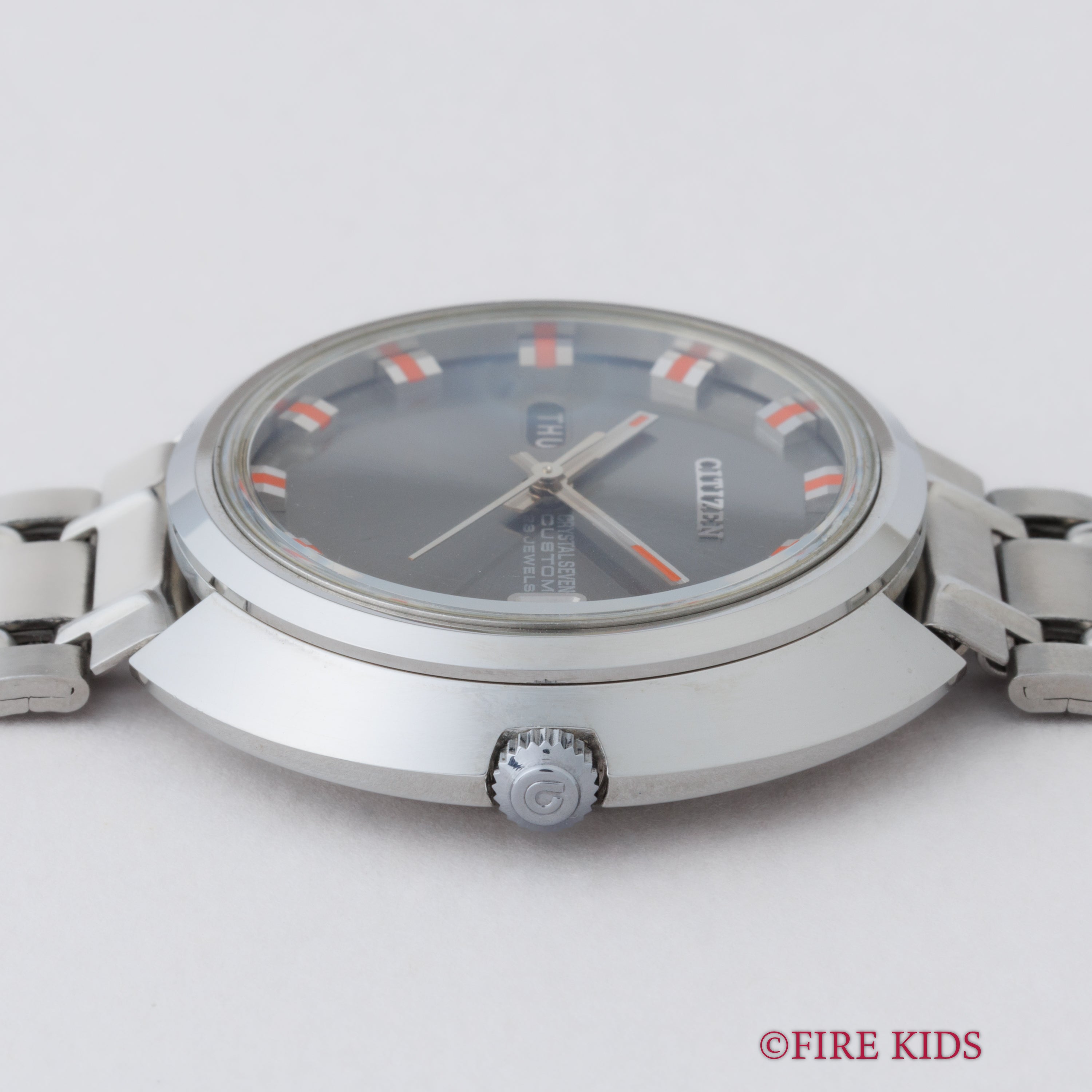 シチズン クリスタルセブン カスタム ナイアガラ 1969年製 未使用品 自動巻 純正ブレス タグ付き