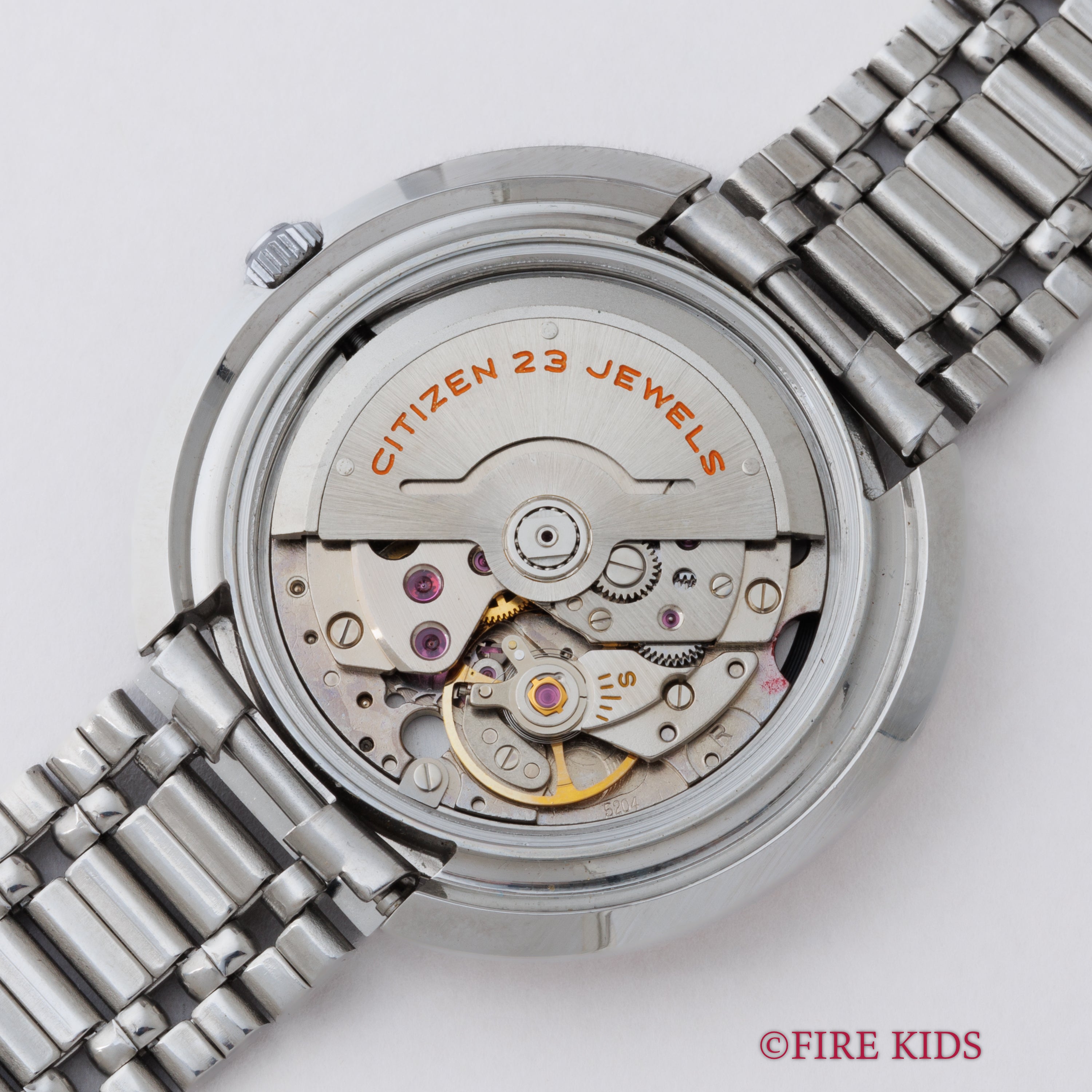 シチズン クリスタルセブン カスタム ナイアガラ 1969年製 未使用品 自動巻 純正ブレス タグ付き