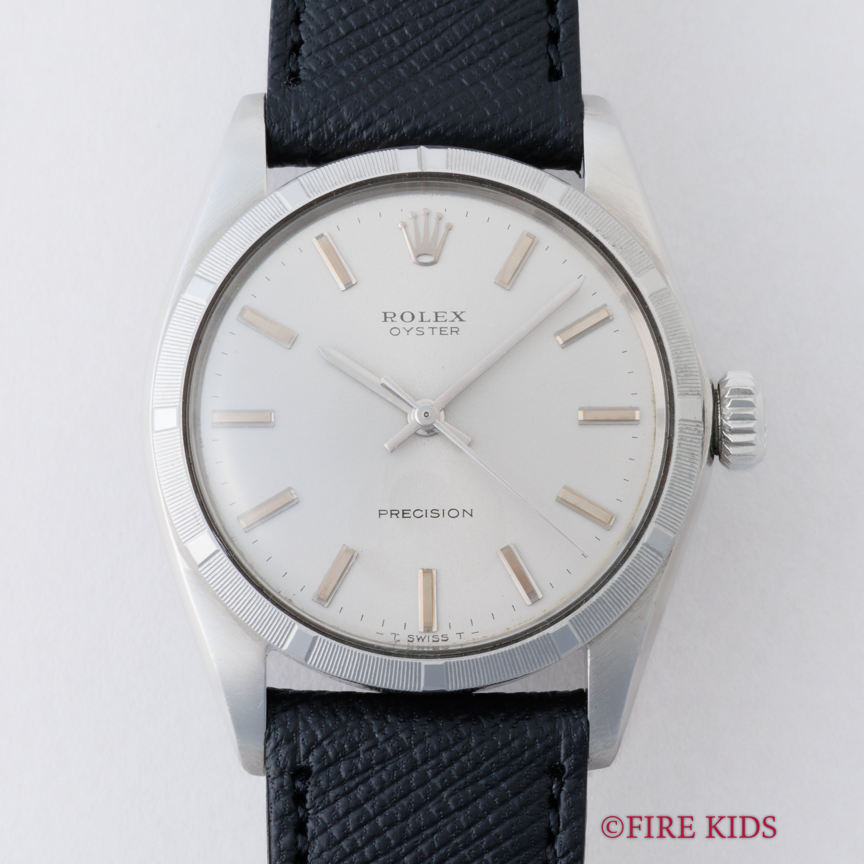 ロレックス オイスター 1969年製 手巻き Ref.6427 エンジンターンドベゼル ノンデイト