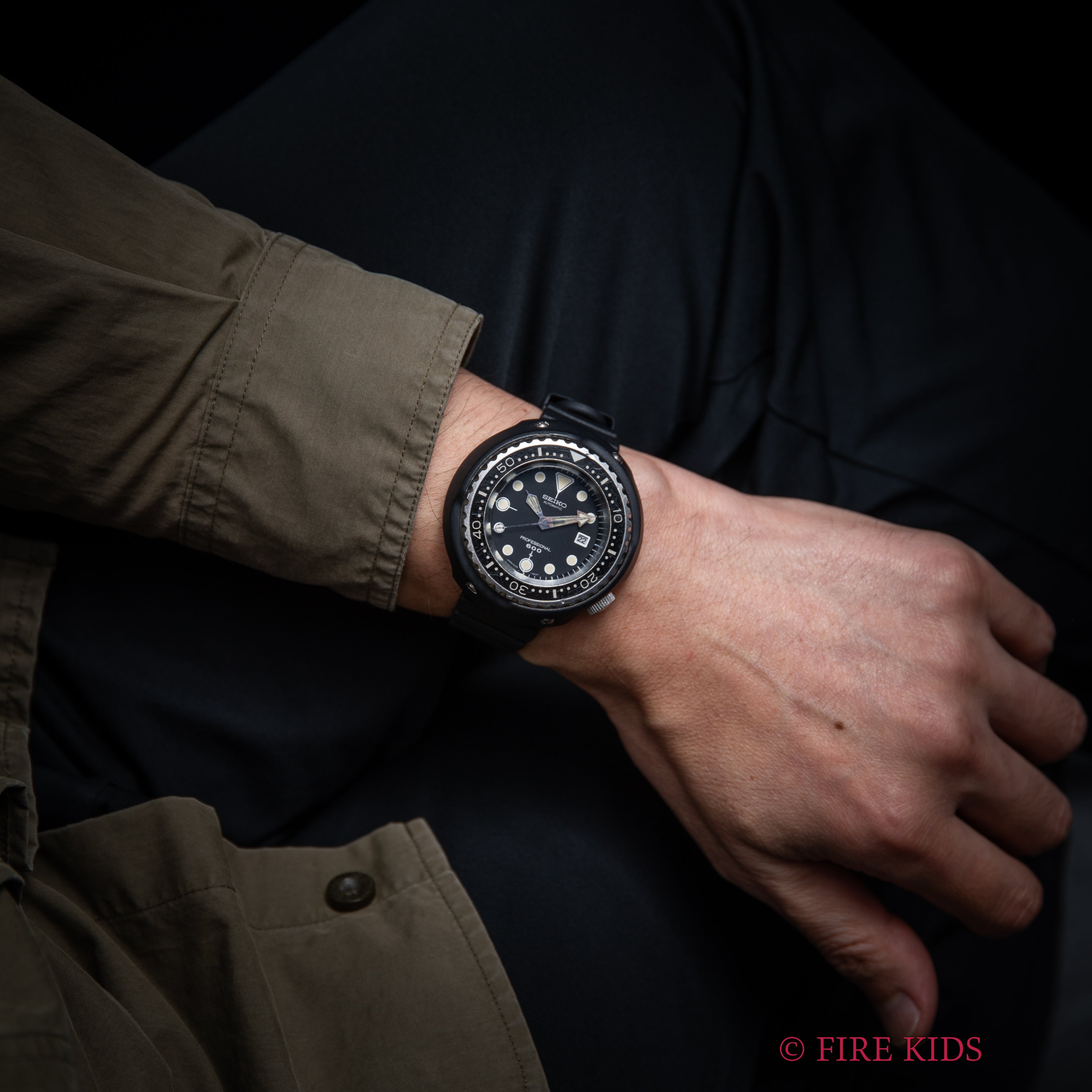 セイコー 600mプロフェショナルダイバー初期型 1975年製 Ref.6159-7010 元祖 ツナ缶 10振動自動巻