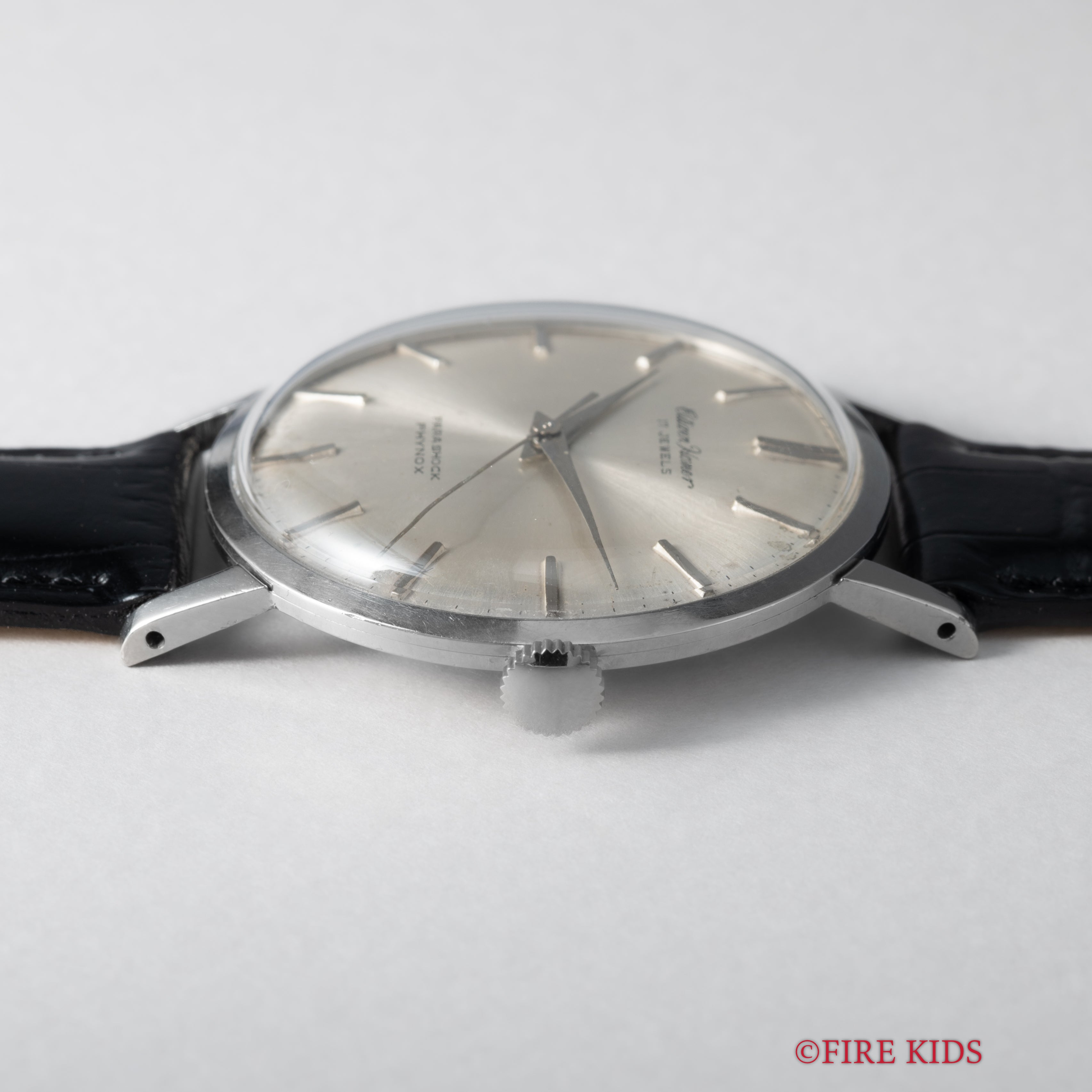 シチズン ホーマー 1962年製 17石手巻き式 シルバーダイヤル