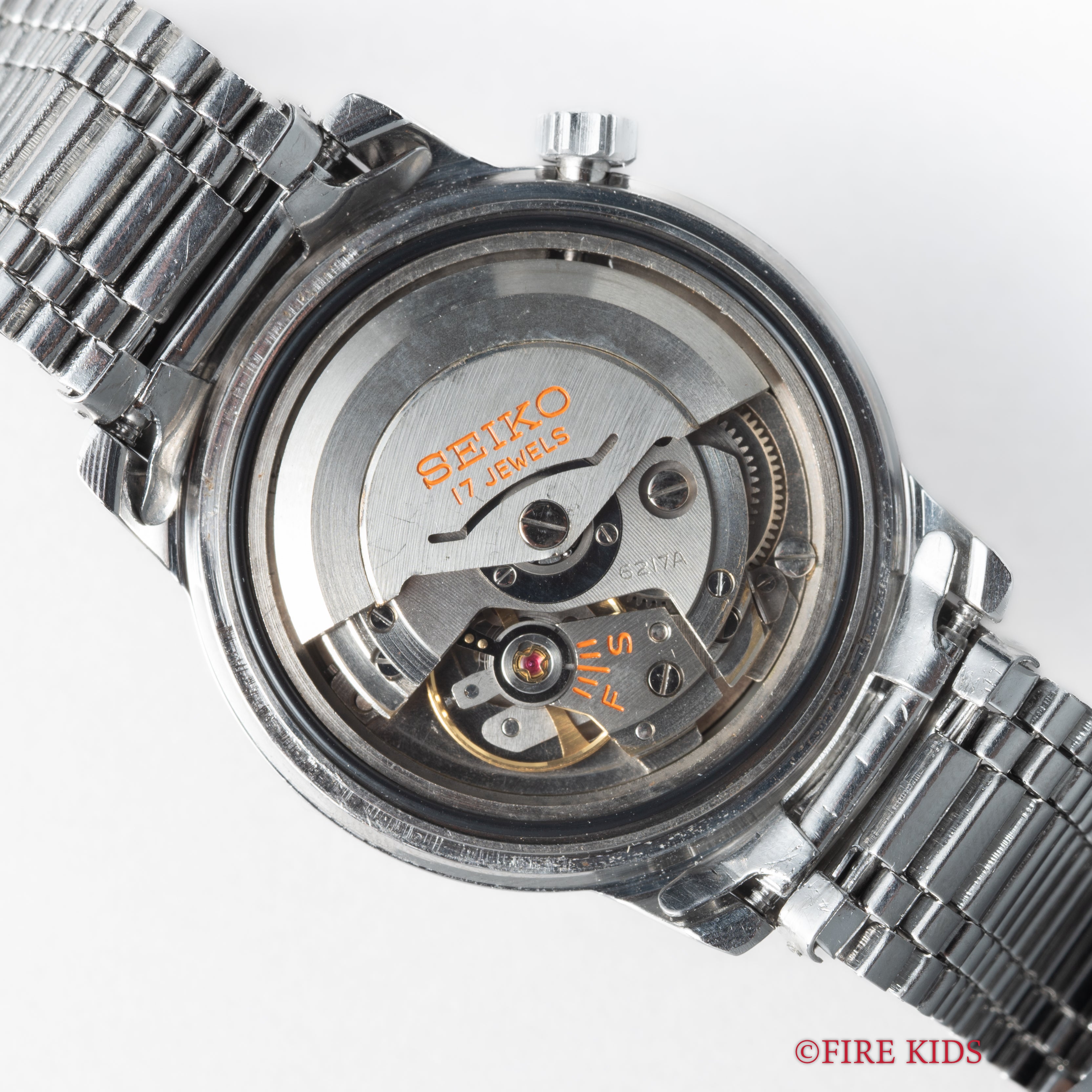 セイコー ワールドタイム ファーストモデル 1964年製 Ref.6217-7000 希少オリンピックマーク 純正ブレス