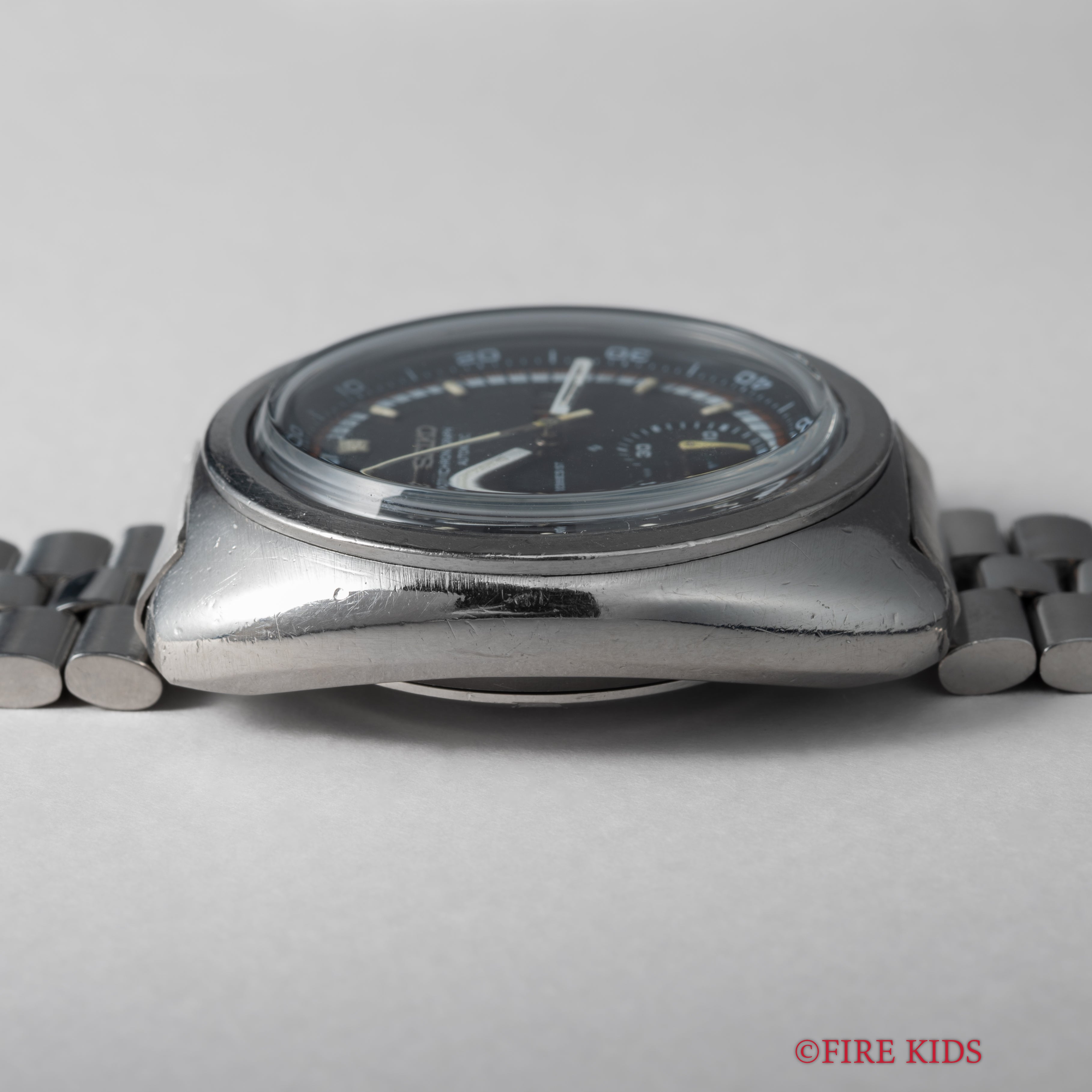 セイコー クロノグラフ 1971年製 自動巻クロノグラフ デシマルメーター Ref.6139-7002 純正ブレス