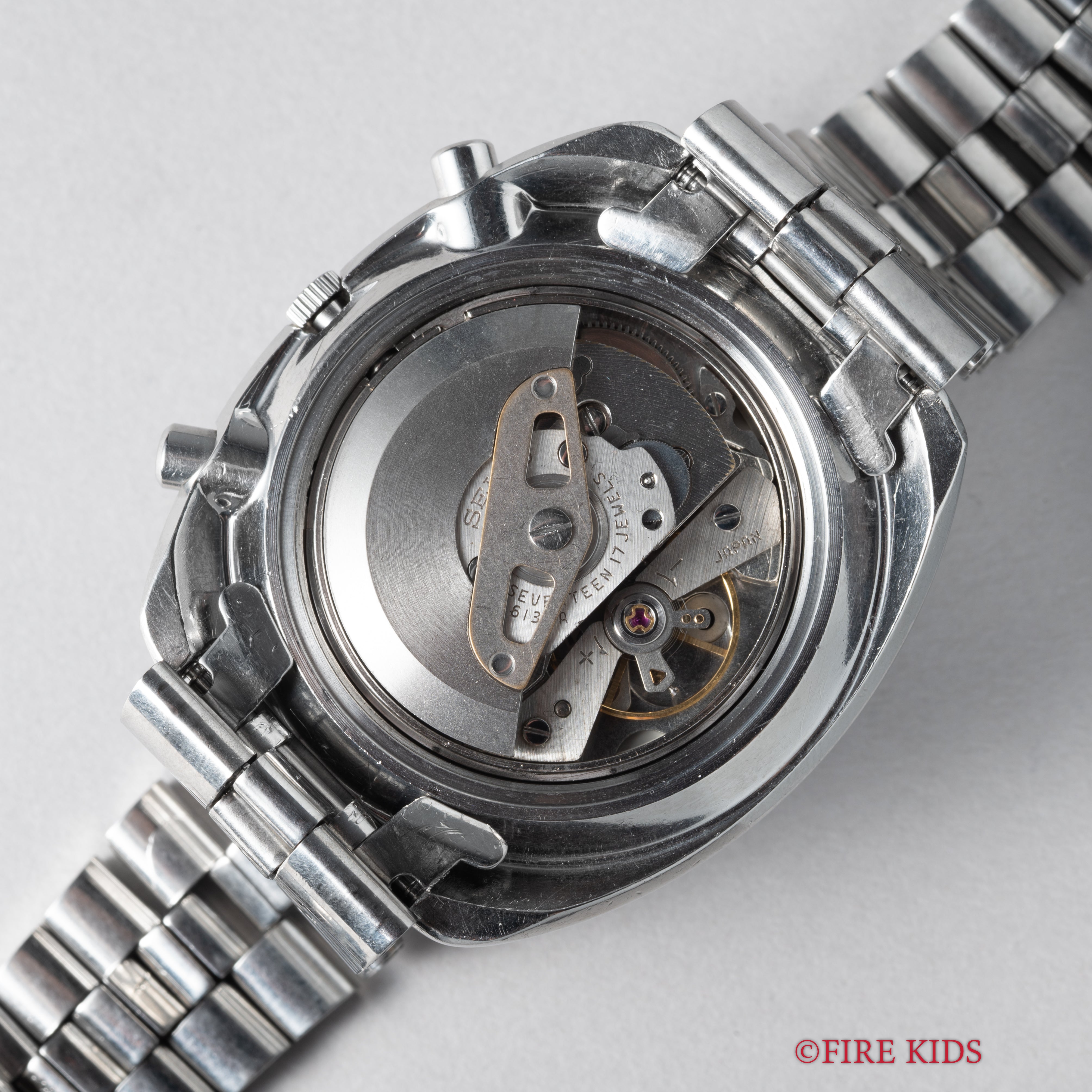 セイコー クロノグラフ 1971年製 自動巻クロノグラフ デシマルメーター Ref.6139-7002 純正ブレス