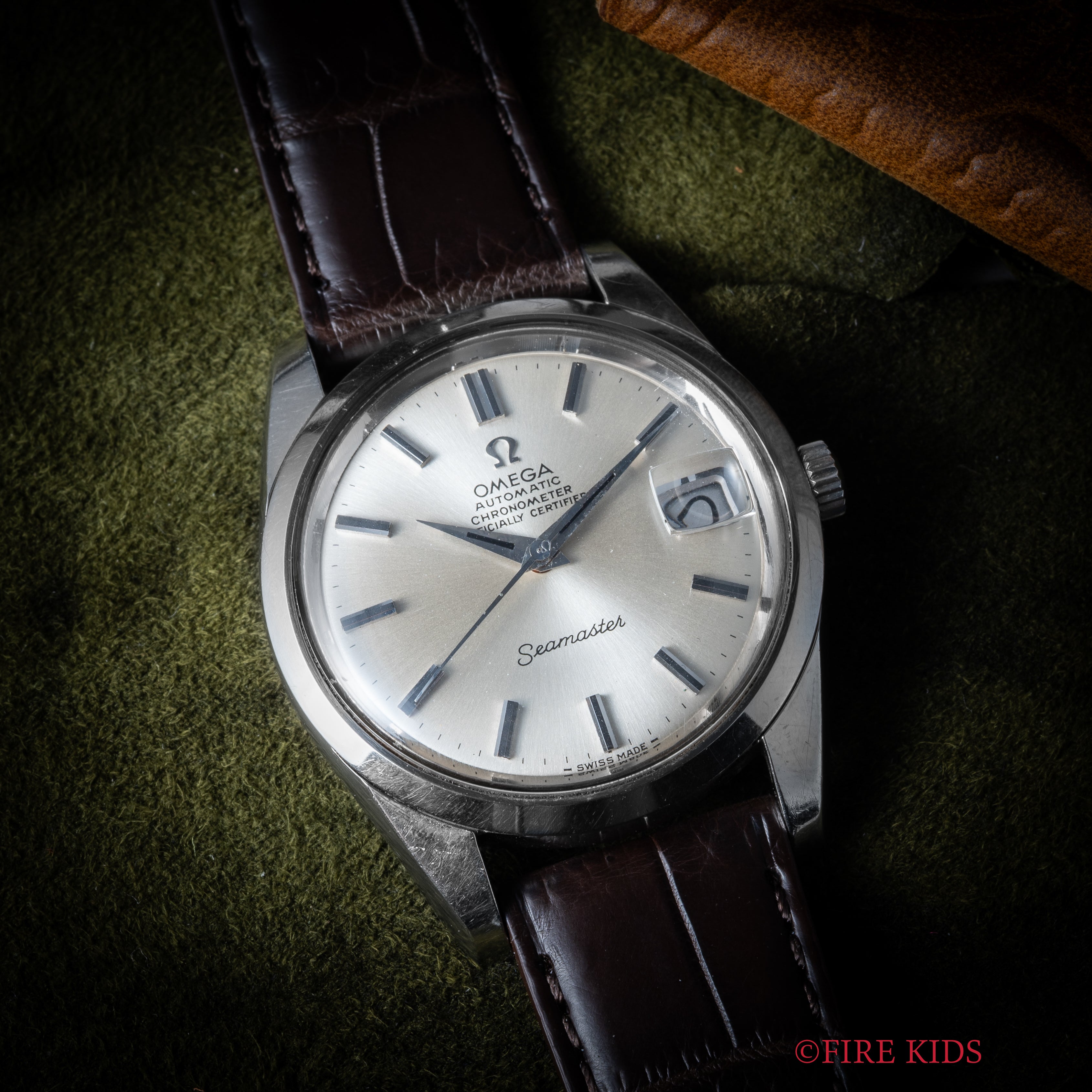 オメガ シーマスター クロノメーター 1969年製 Ref.168.024 シルバーダイヤル