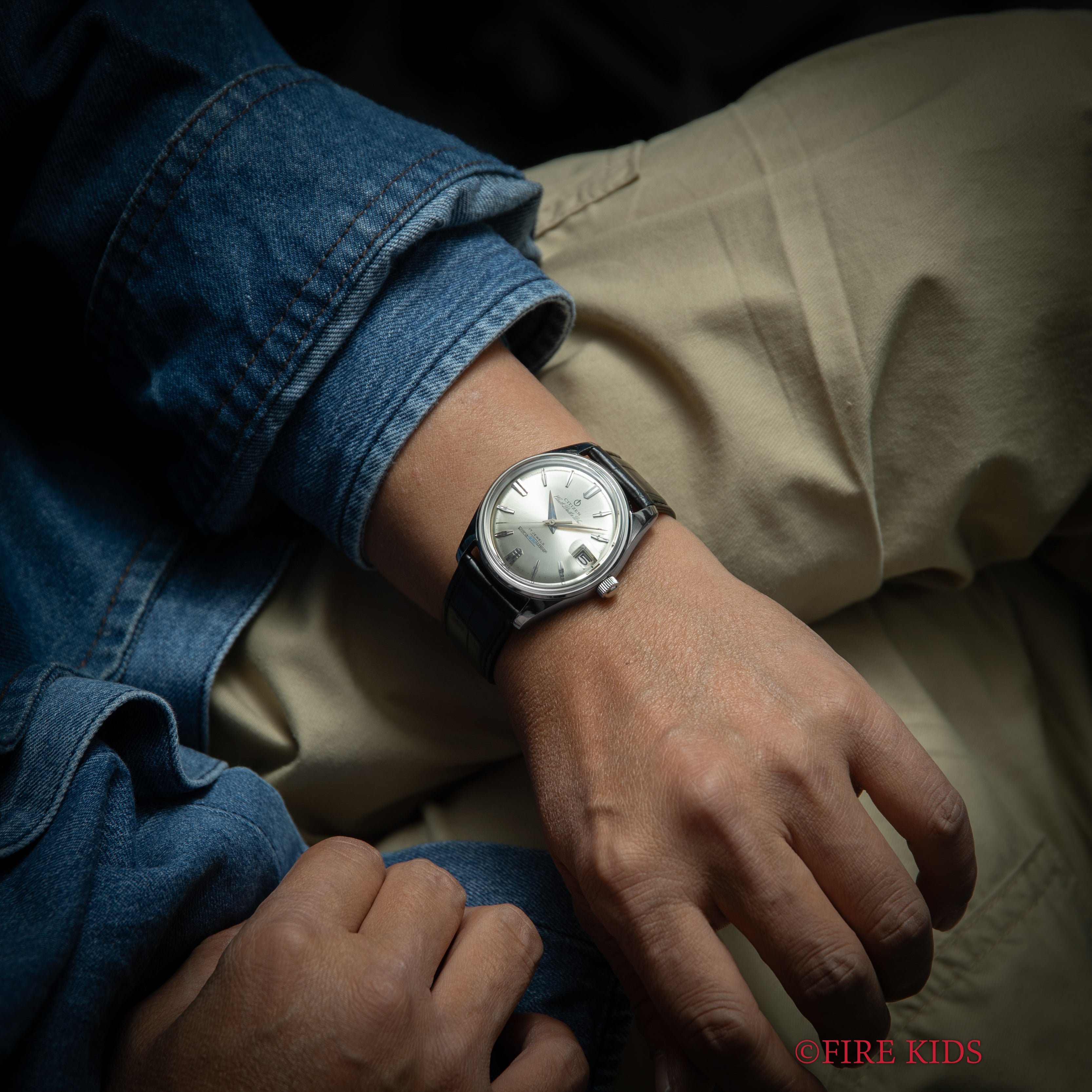 シチズン オートデーターユニ Ref.AU140801 自動巻き パラウォーター