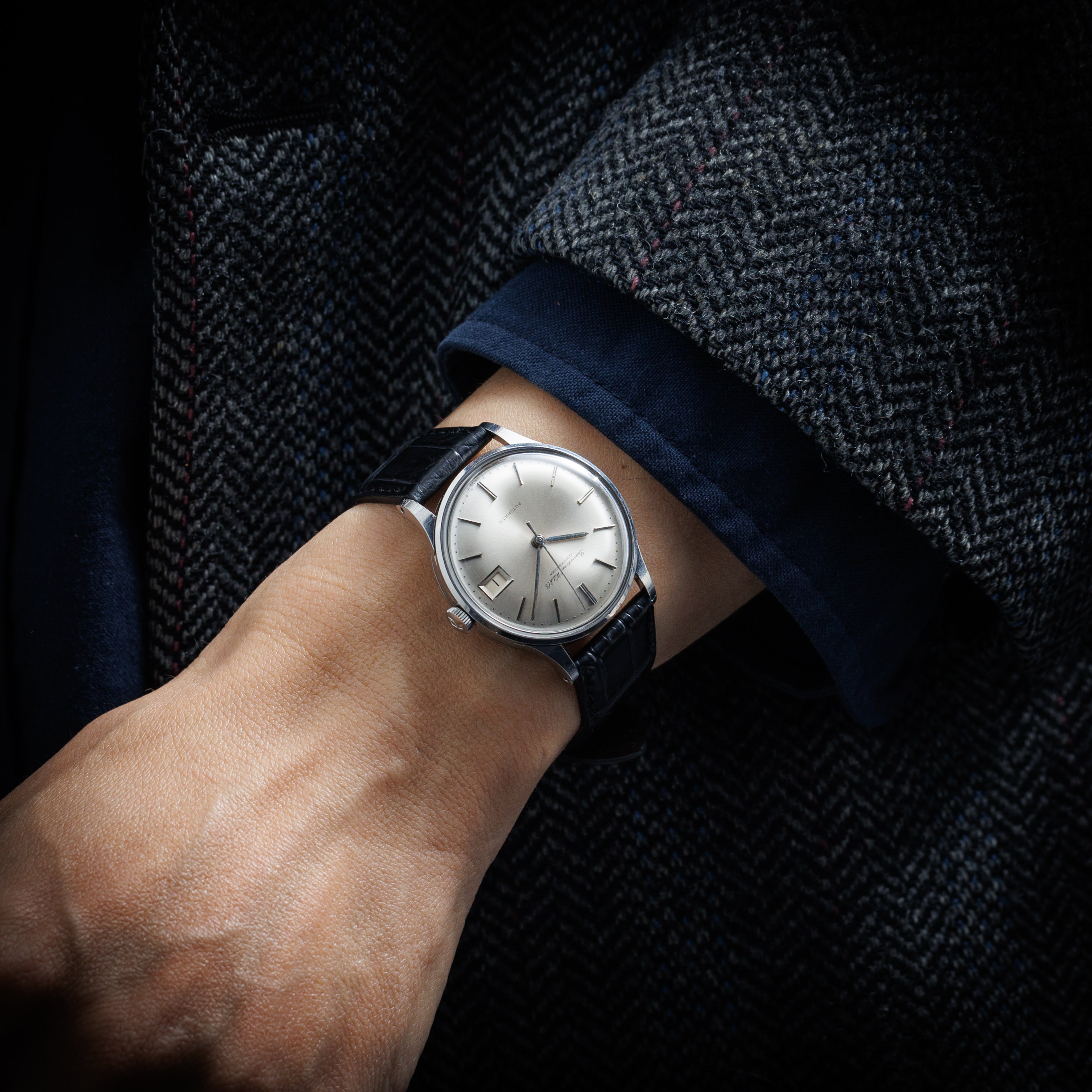 IWC ラウンドケース 1967年製 Ref.809A オートマチック デイト