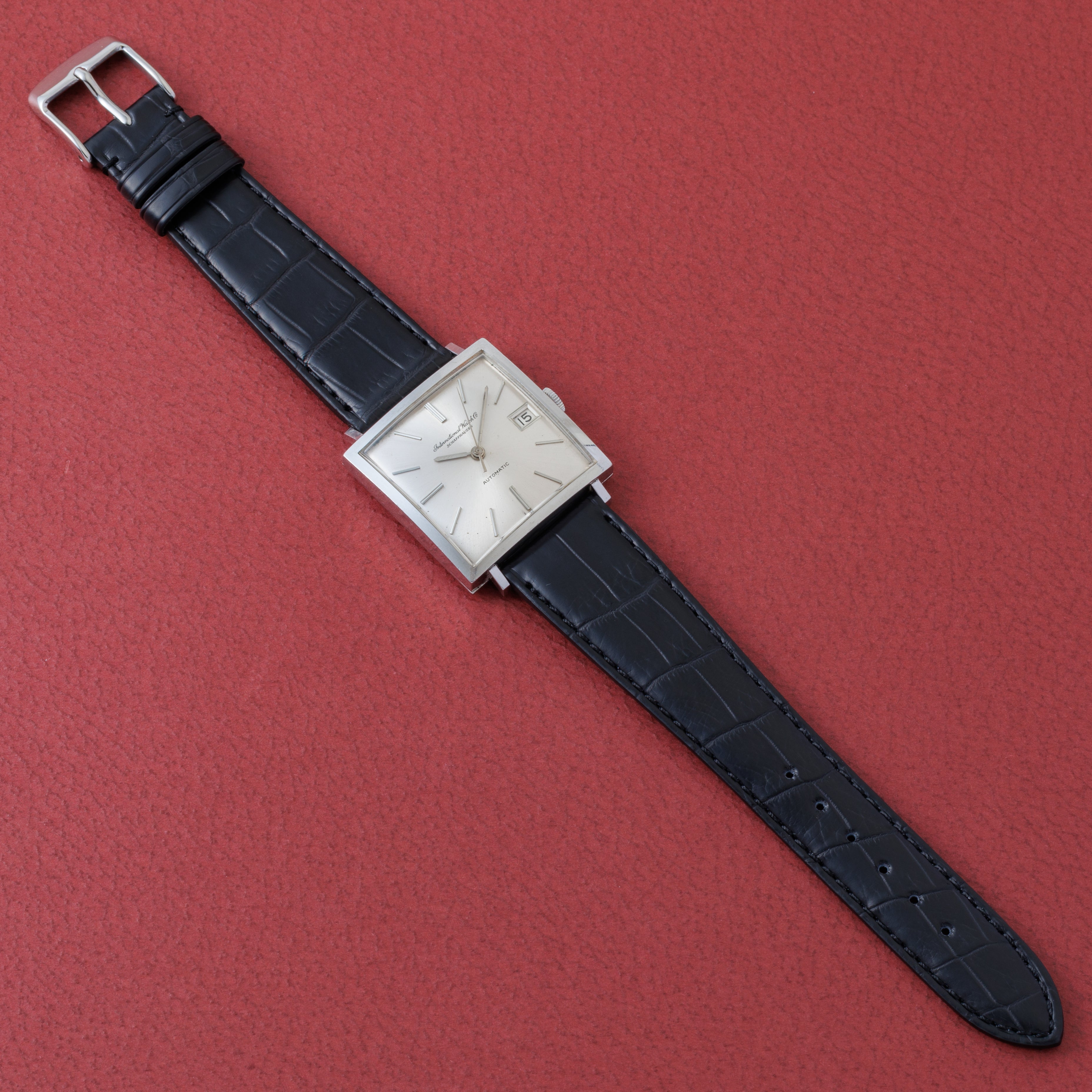 IWC 1963年製 スクエアオートマチックモデル ペラトン式自動巻き Cal.8541