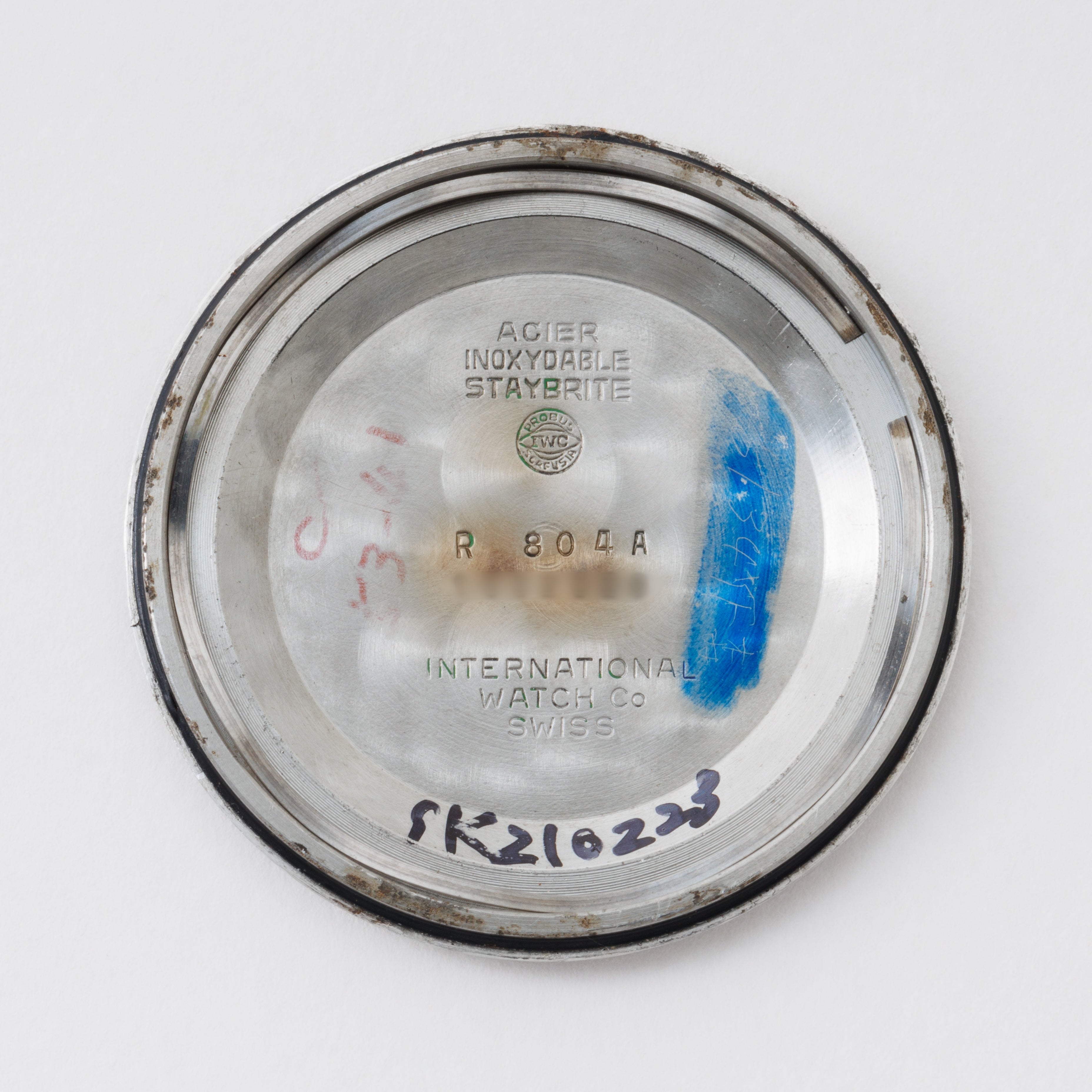 IWC ラウンドケース 1966年製 Ref.R804A オートマチック