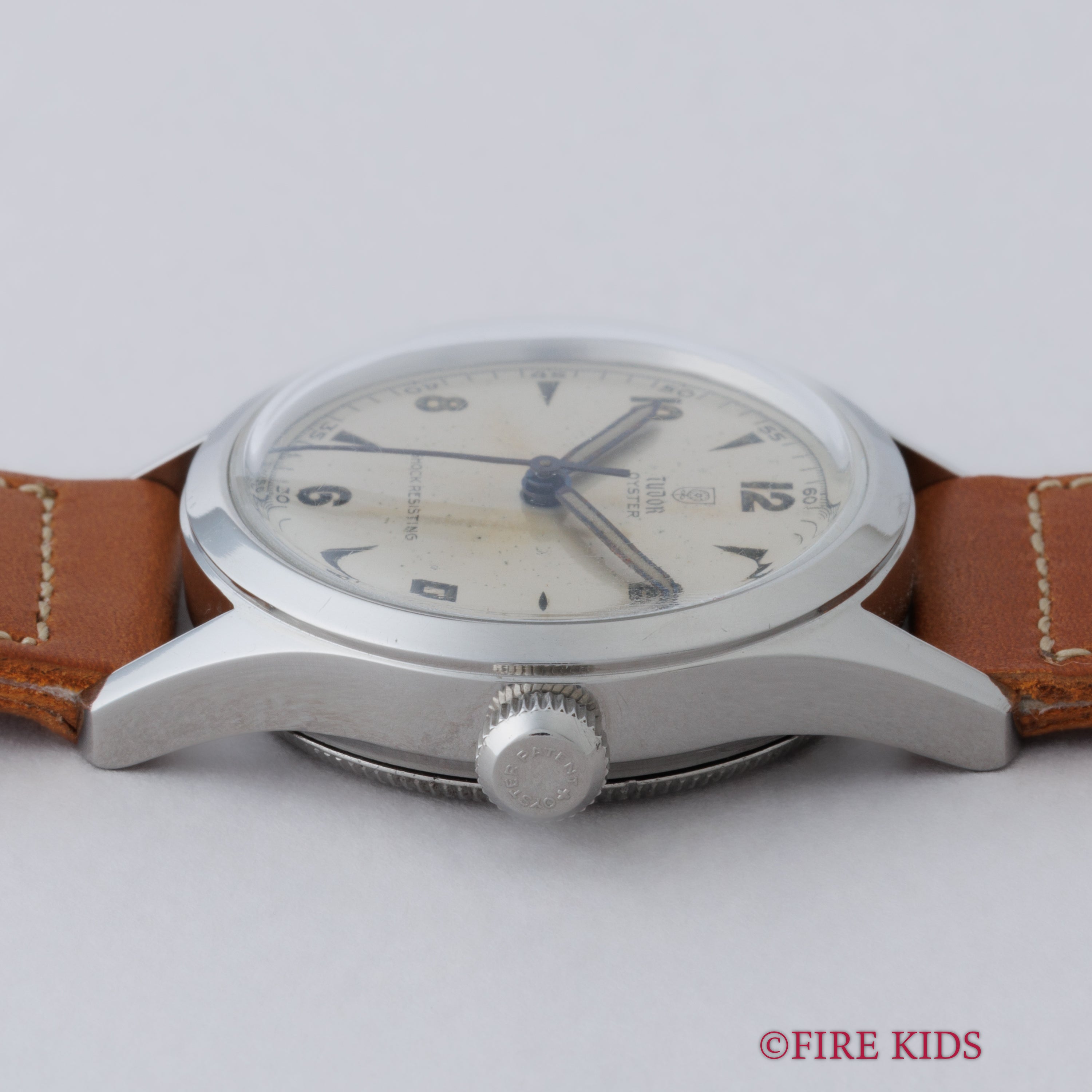 チューダー 盾薔薇 飛びアラビア センターセコンド 1950年代製 Ref.4453