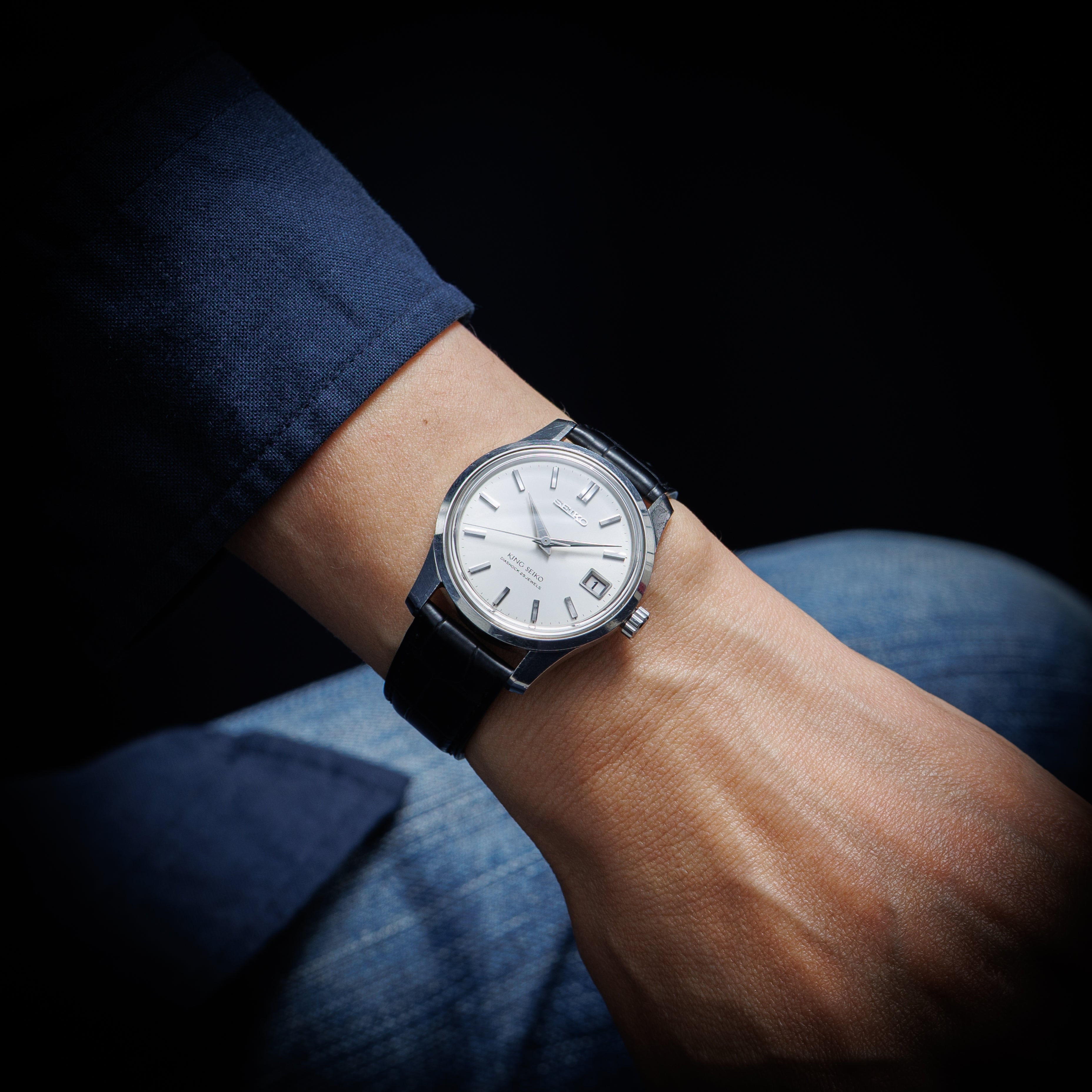 キングセイコー 1967年製 Ref.4402-8000 44KS デイトジャスト機能付きレアモデル Cal.4419A