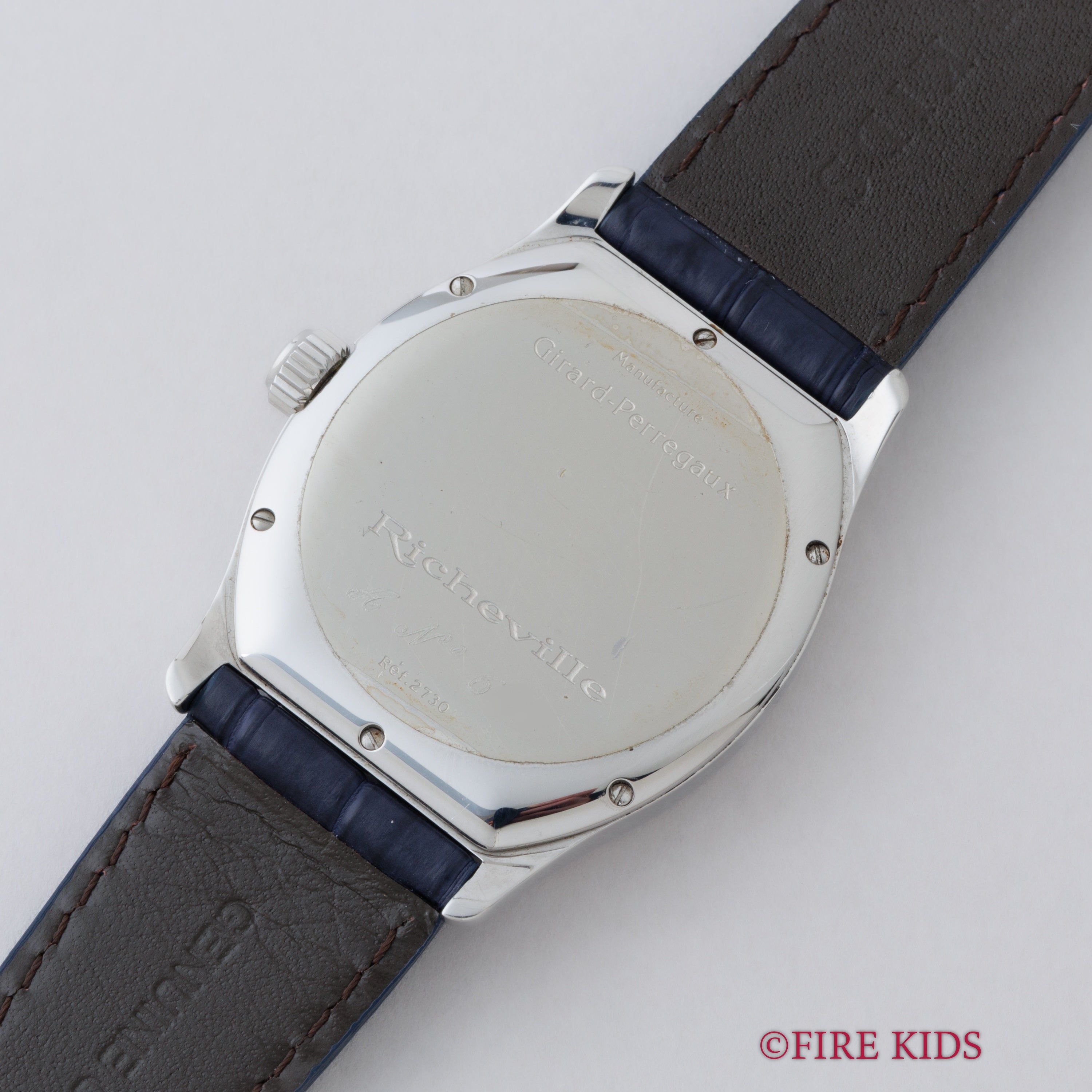 ジラール・ペルゴ リシュビル トノー型 1990年代製 Ref.2730 ポインターデイト