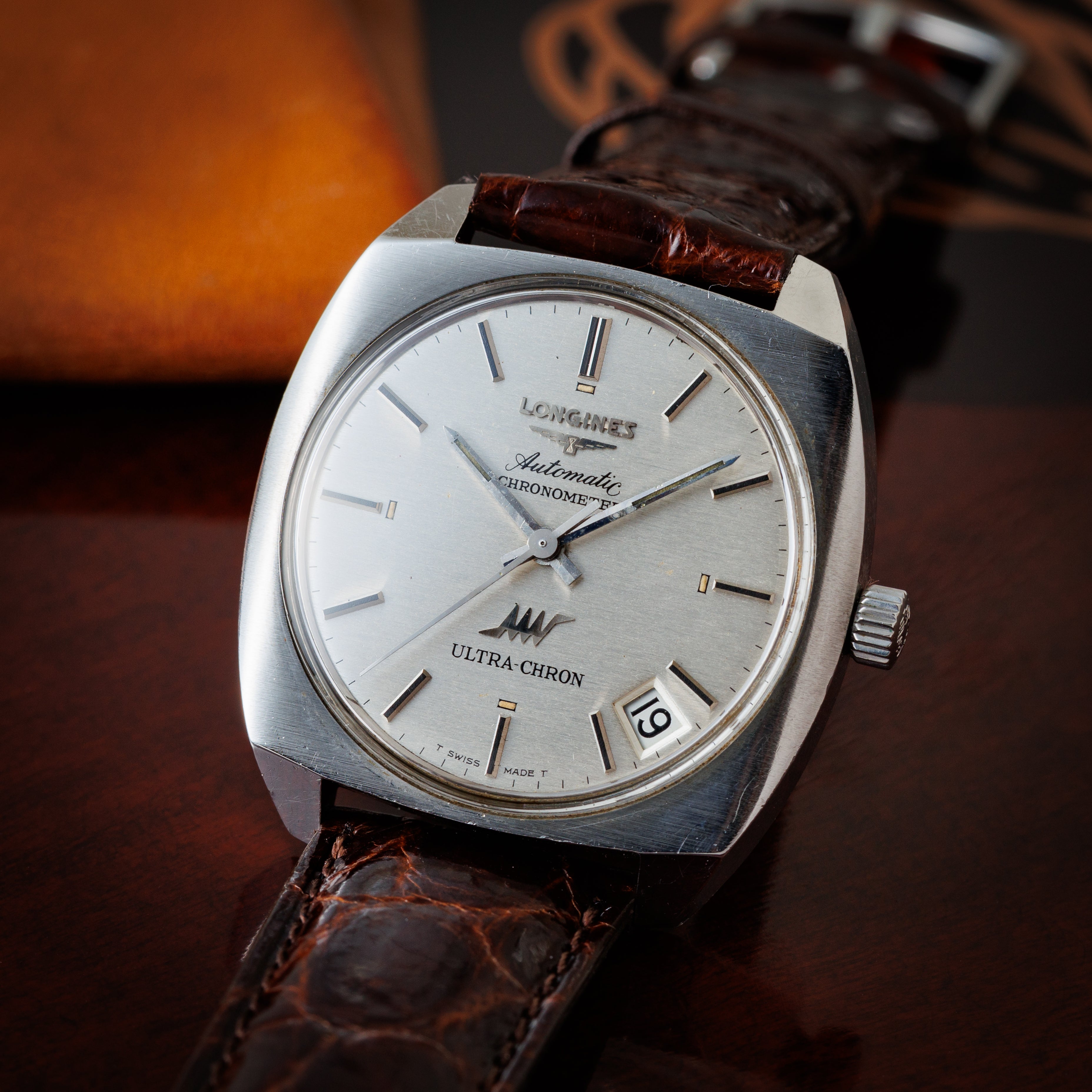 ロンジン ウルトラクロン 1969年製 10振動自動巻き Cal. 431 クッションケース