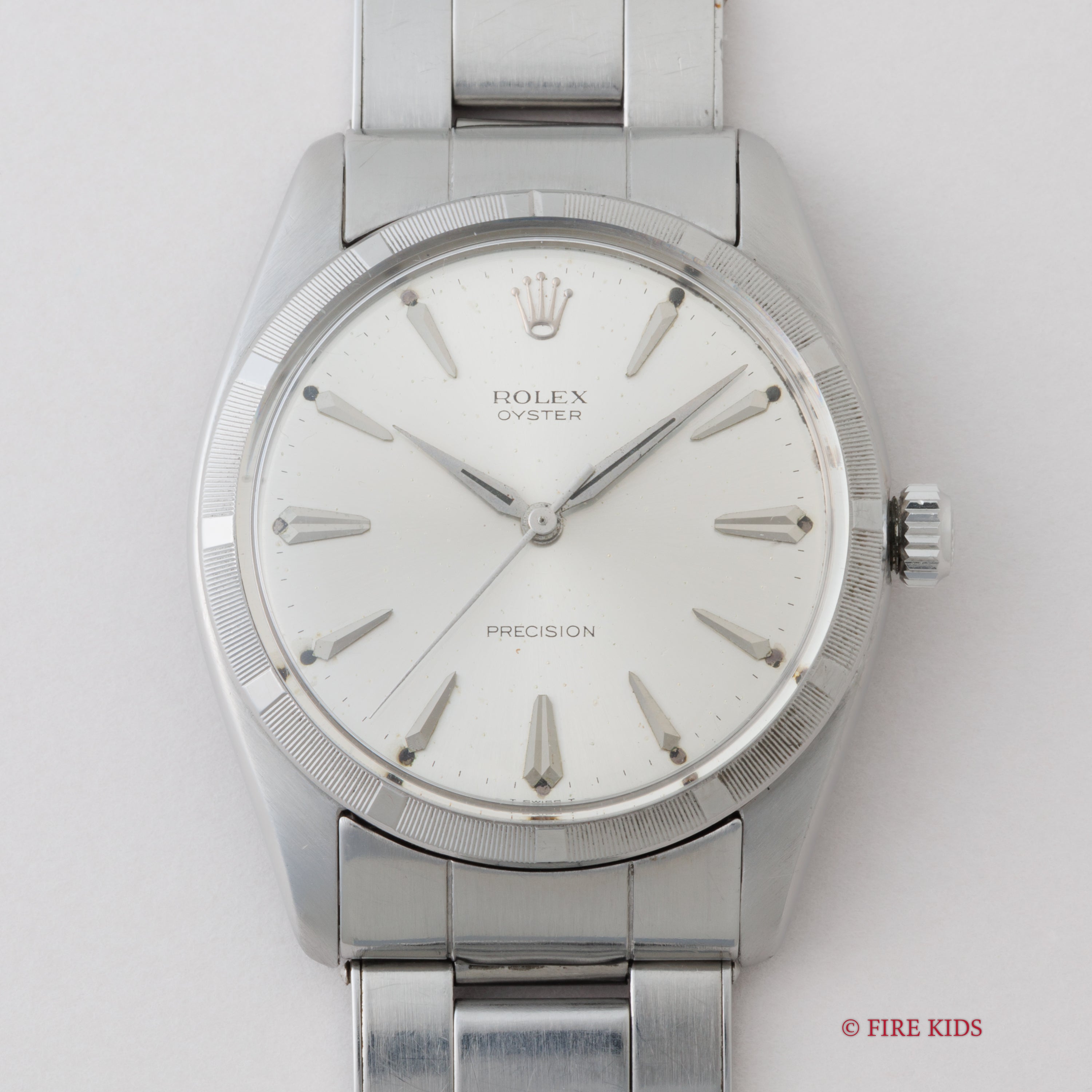 ロレックス 36mmビッグオイスター 1964年製 Ref.6425 手巻 20㎜リベットブレス