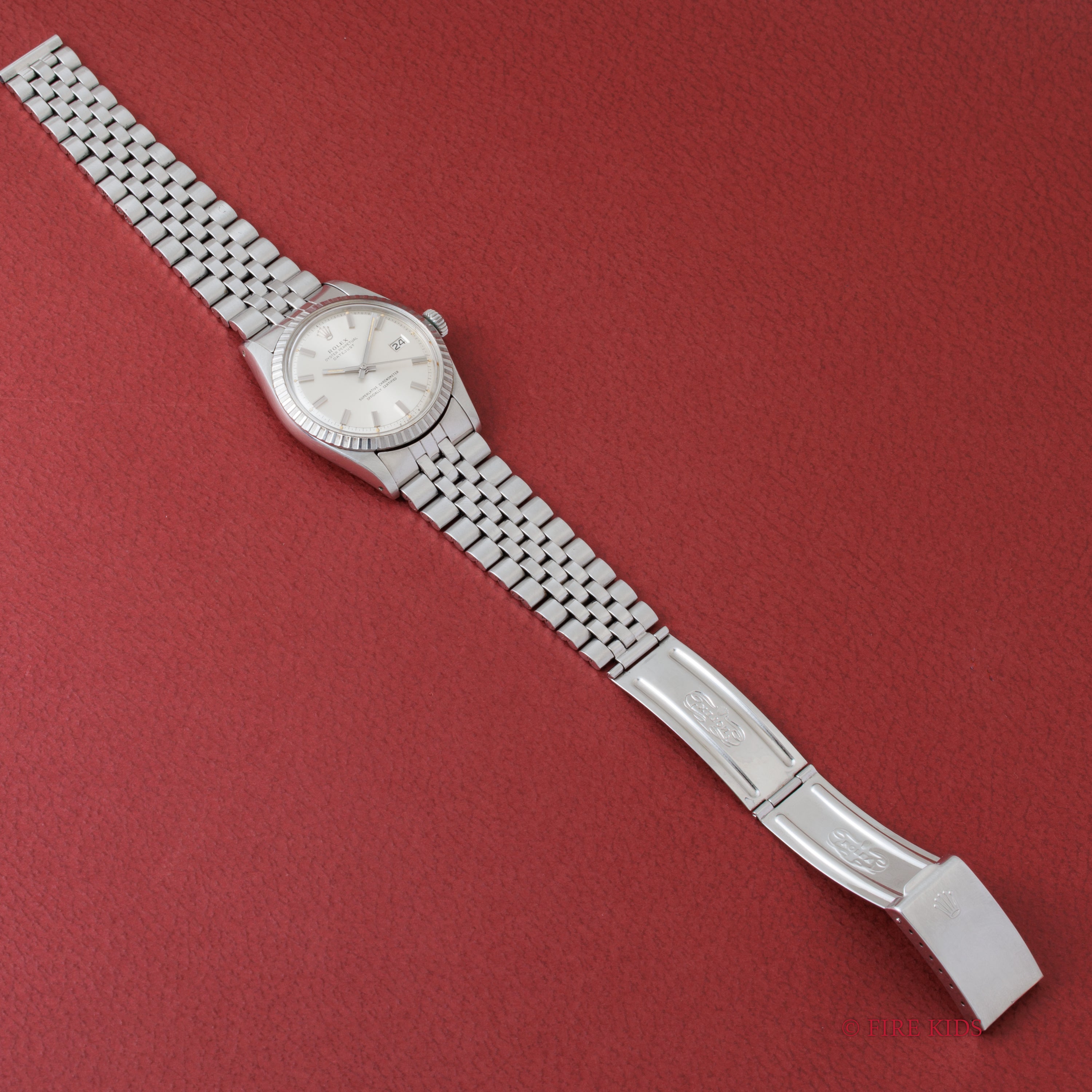 ロレックス デイトジャスト36 1972年製 Ref.1603 ワイドボーイ 純正ジュビリーブレス