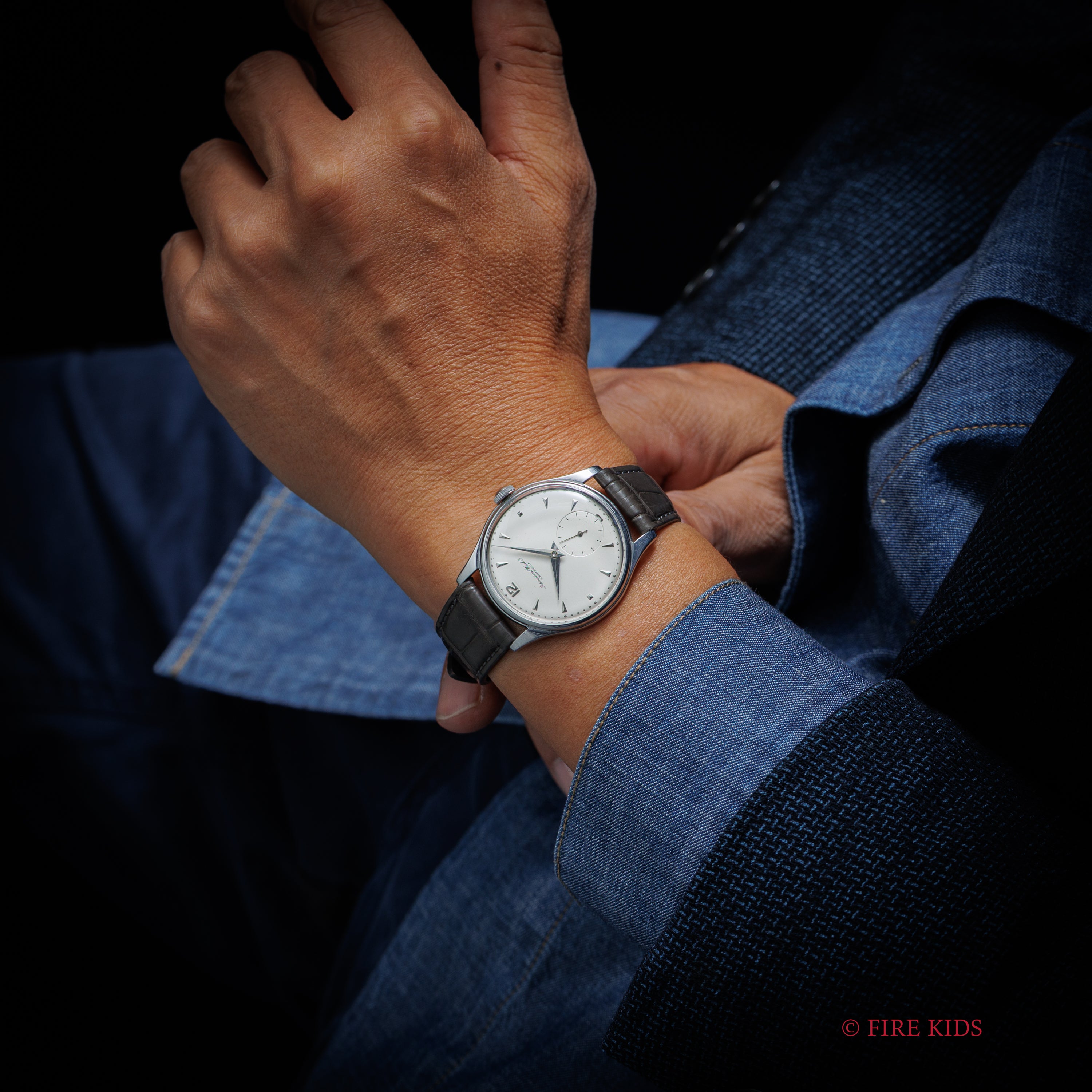 IWC 36㎜ラウンドケース 1959年製 スモールセコンド 手巻き Cal.88