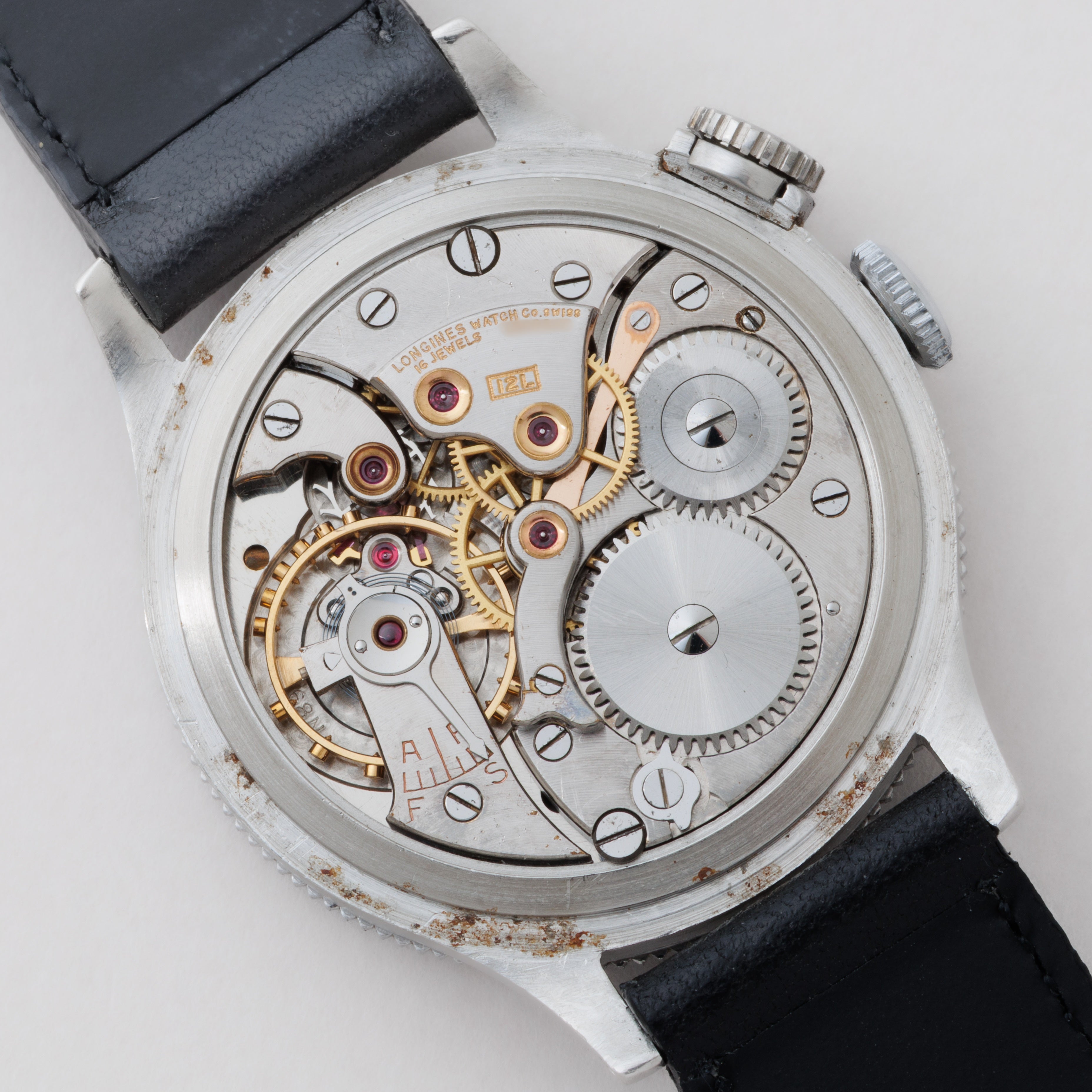 ロンジン ウィームス 1940年代前半製 手巻き Cal.12L パイロットウオッチ