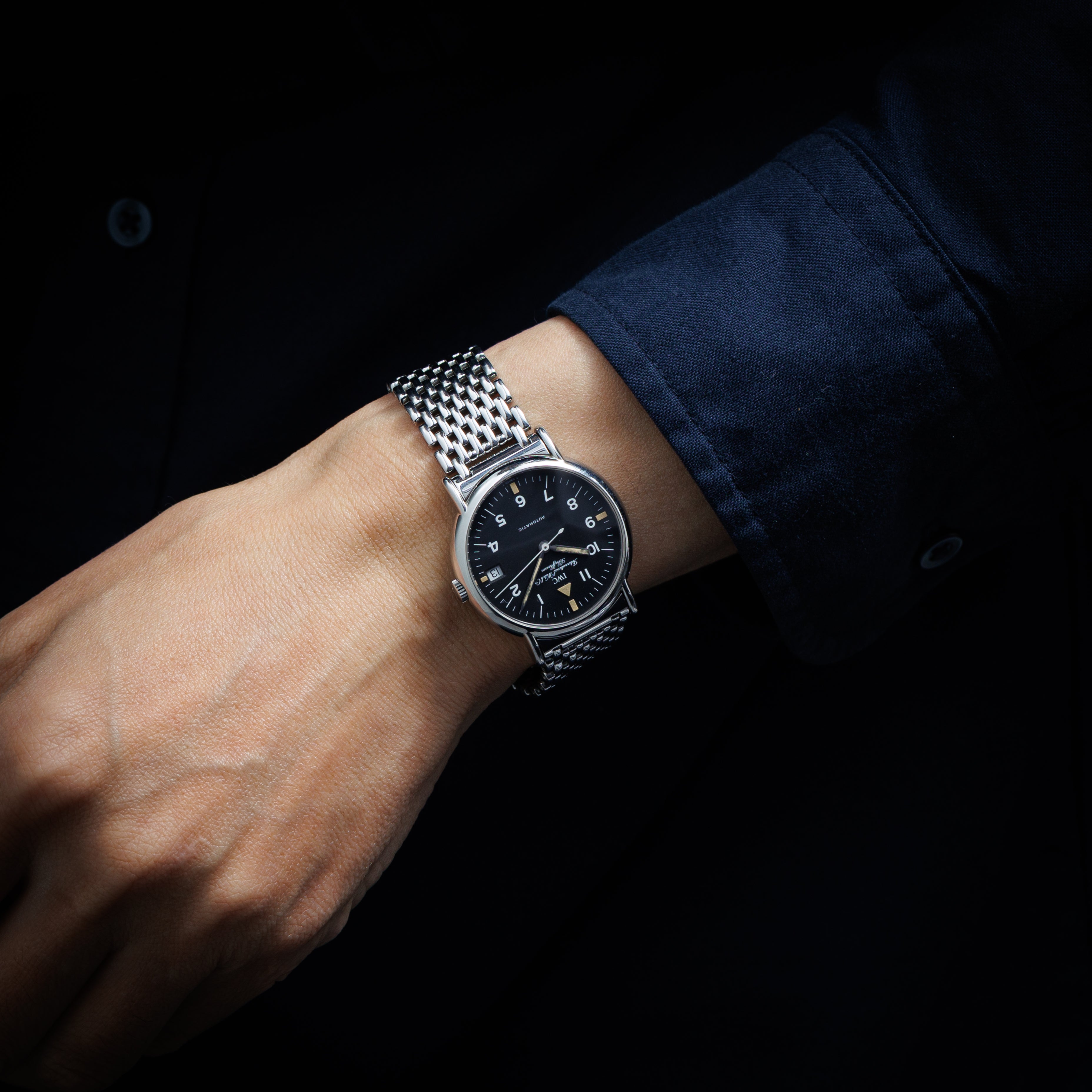 IWC ポートフィノ マークⅫダイヤル 1994年製 純正ライスブレス付き ギャラ、修理保証書付き