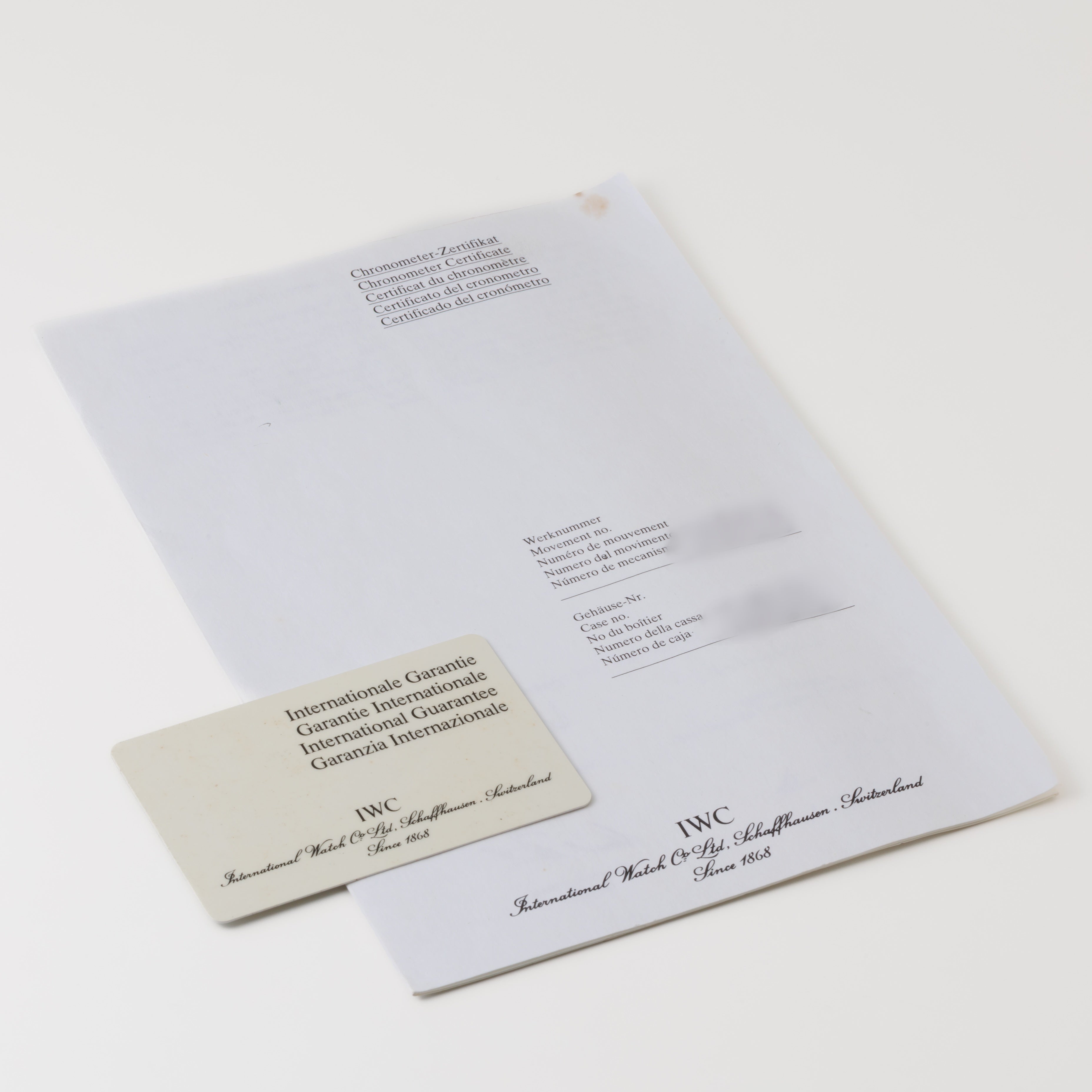 IWC インヂュニア 1995年製 Ref.3521 ジェンタデザイン 耐磁時計 自動巻き ギャラ、クロノメーター証明書