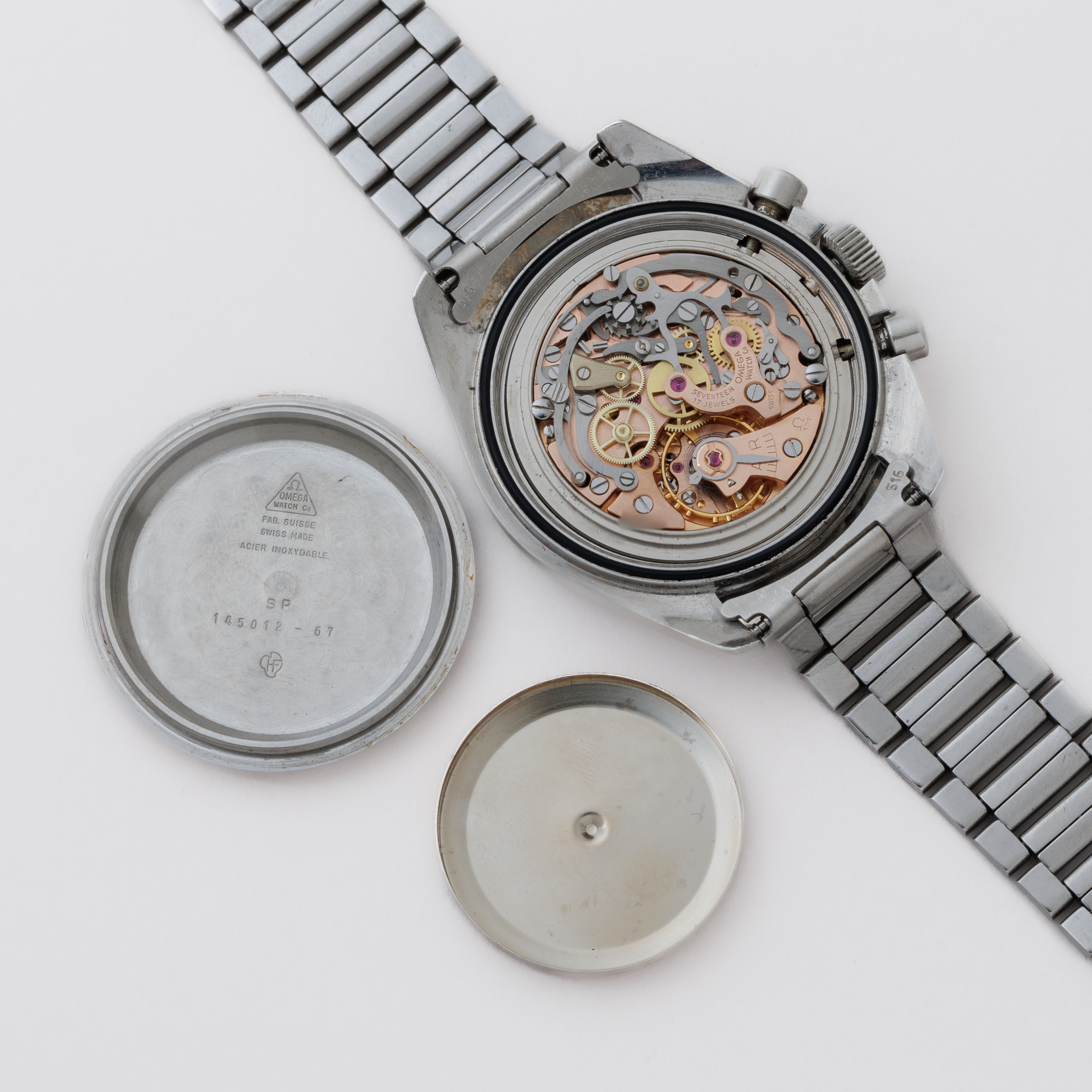 オメガ スピードマスター 1968年製 Cal.321 キャタピラブレス プロフェッショナル 4th Ref.145.012-67