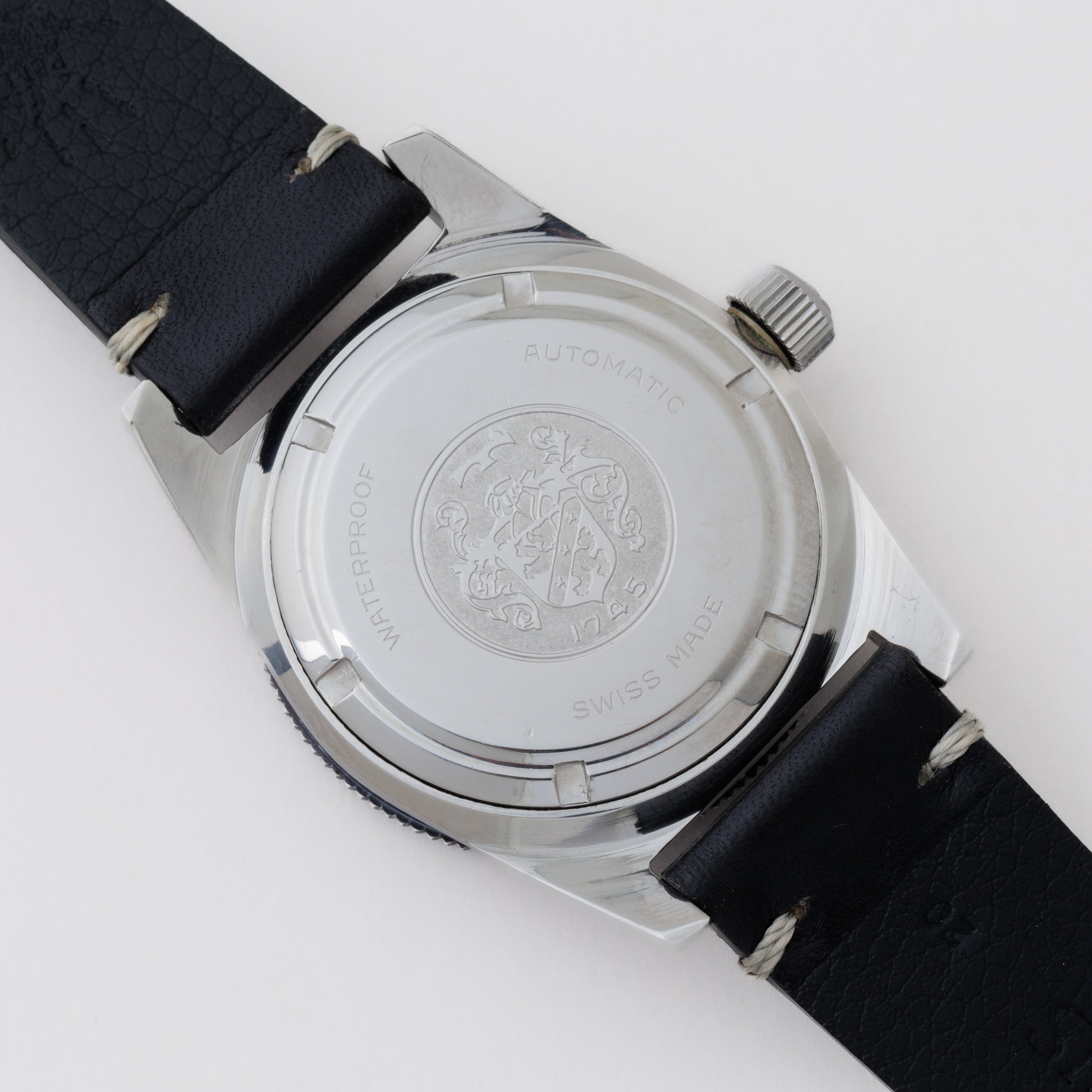 テクノス スカイダイバー初期型ラジウムダイヤル 1960年代製 トロピカルダイヤル 自動巻 赤カレンダー