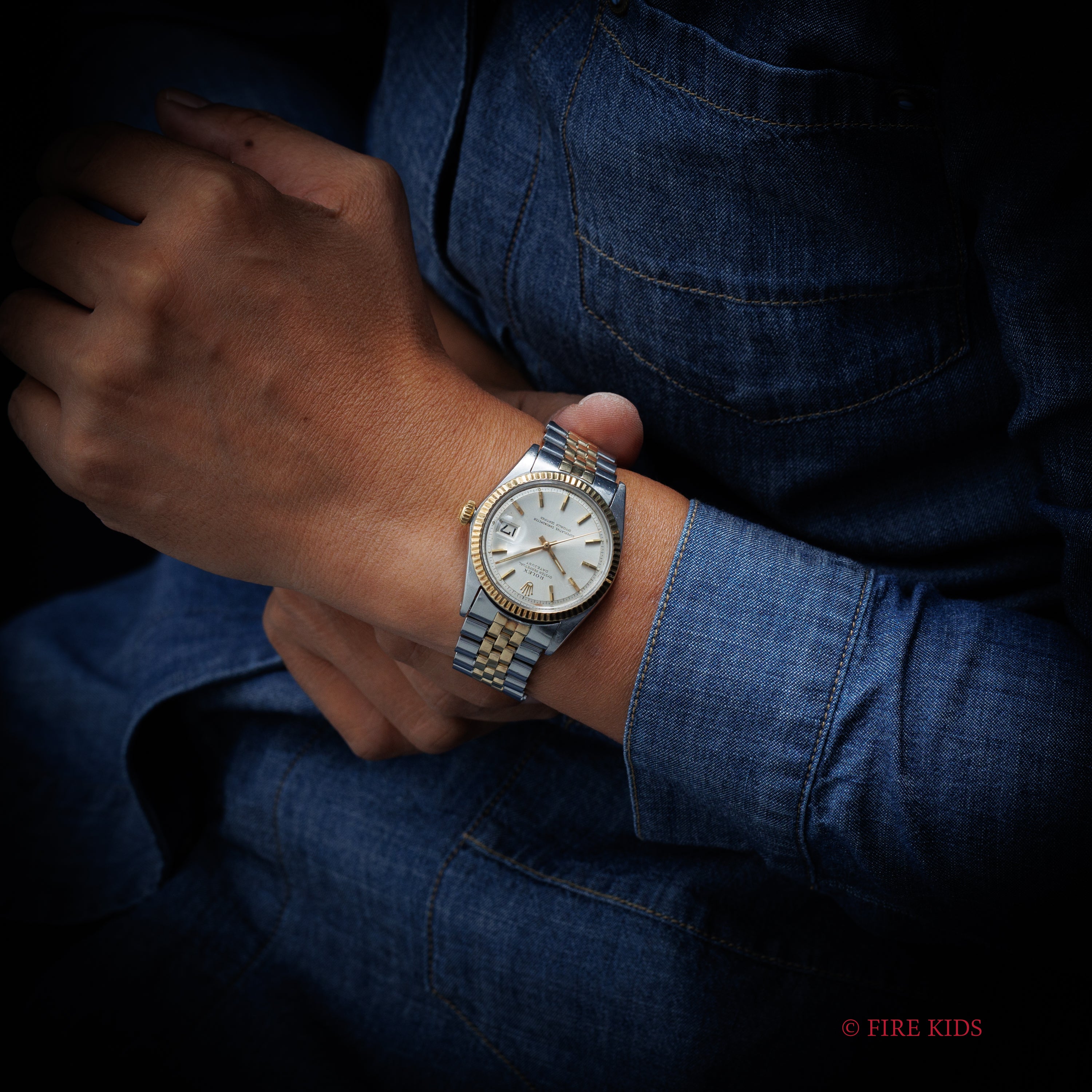 ロレックス デイトジャストコンビ 1965年製 Ref.1601 シルバーダイヤル USAジュビリーブレス