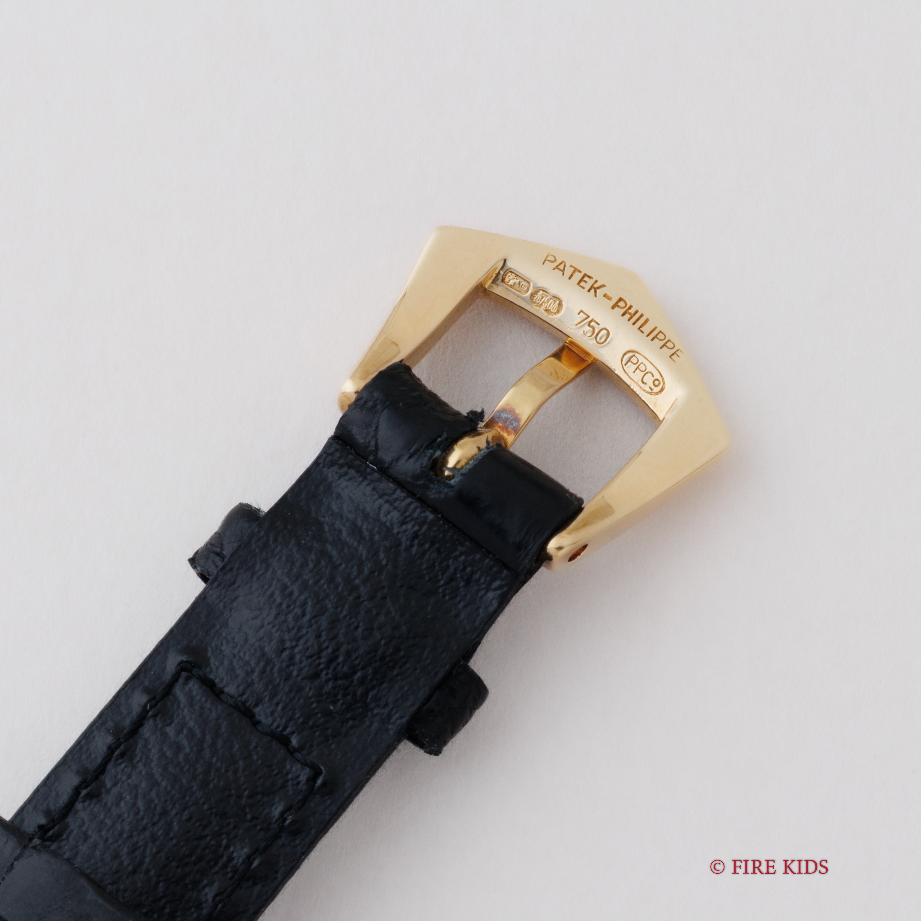 パテック・フィリップ カラトラバ オフィサー 25㎜アラビアダイヤル ブレゲ針 K18 手巻 Cal.16-250 Ref.4860 純正尾錠