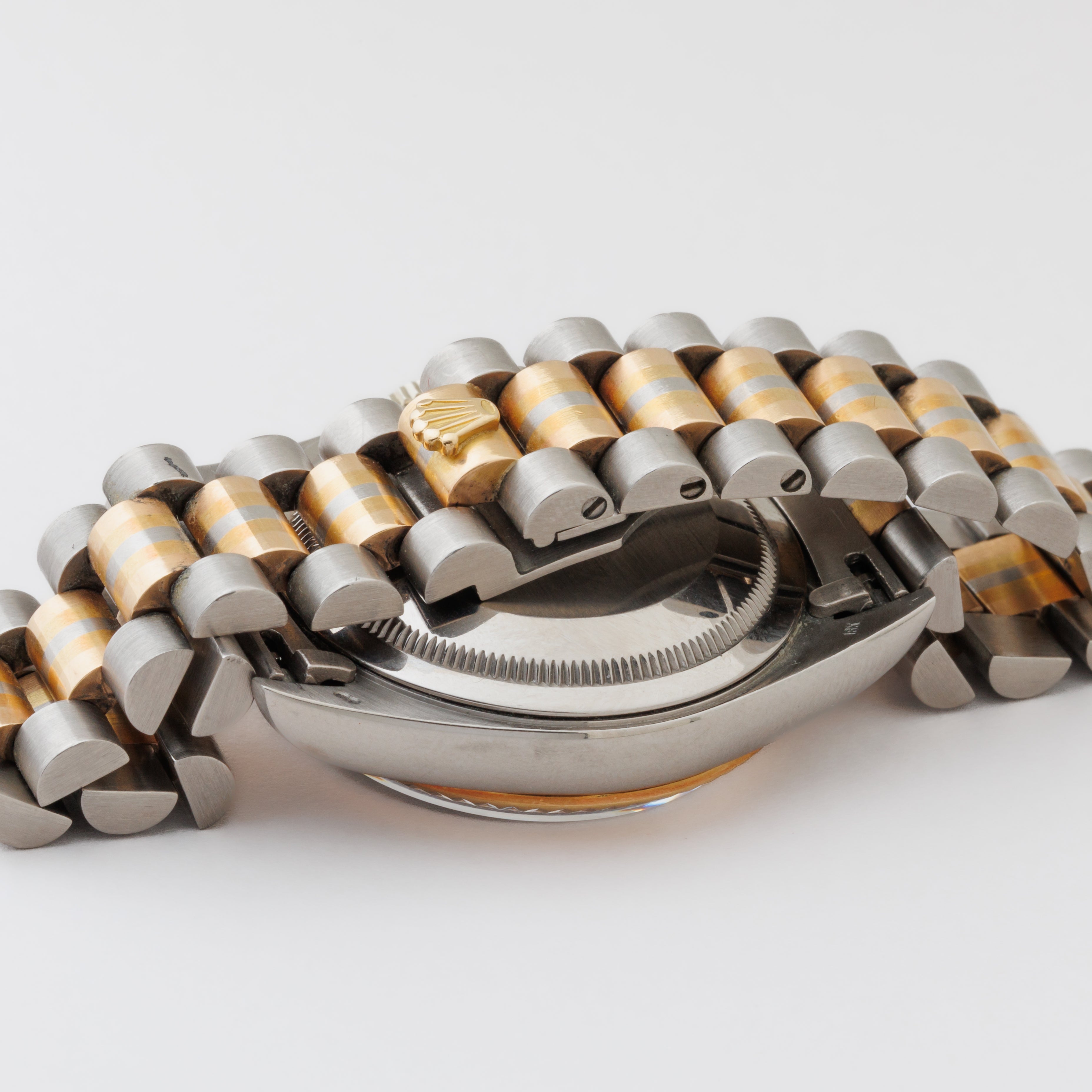 ロレックス デイデイト トリドール 10PDコッパーダイヤル 1990年~1991年製 18金無垢 Ref.18239B 箱、取説付き