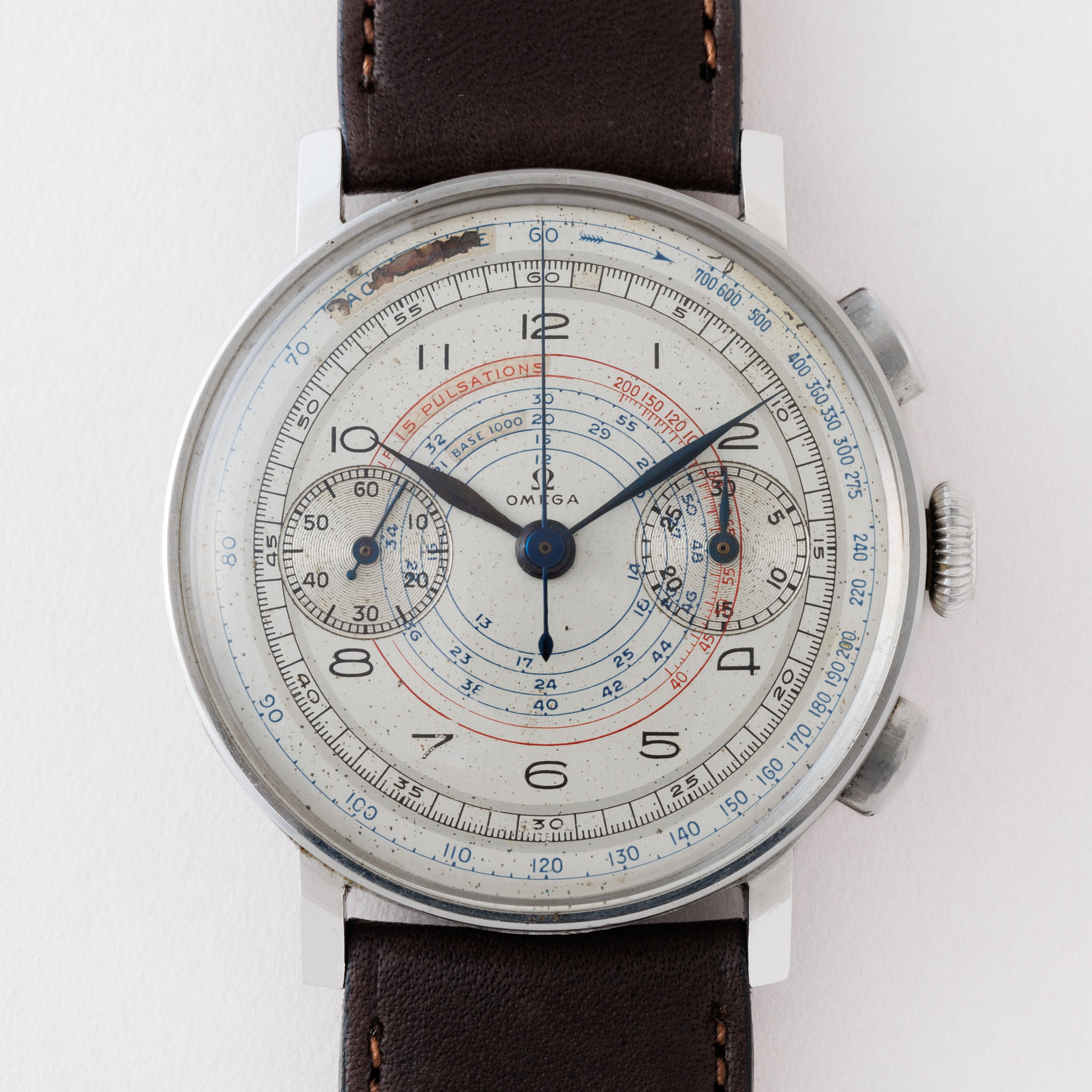 オメガ クロノグラフ 1940年代製 手巻き Cal.33.3CHRO