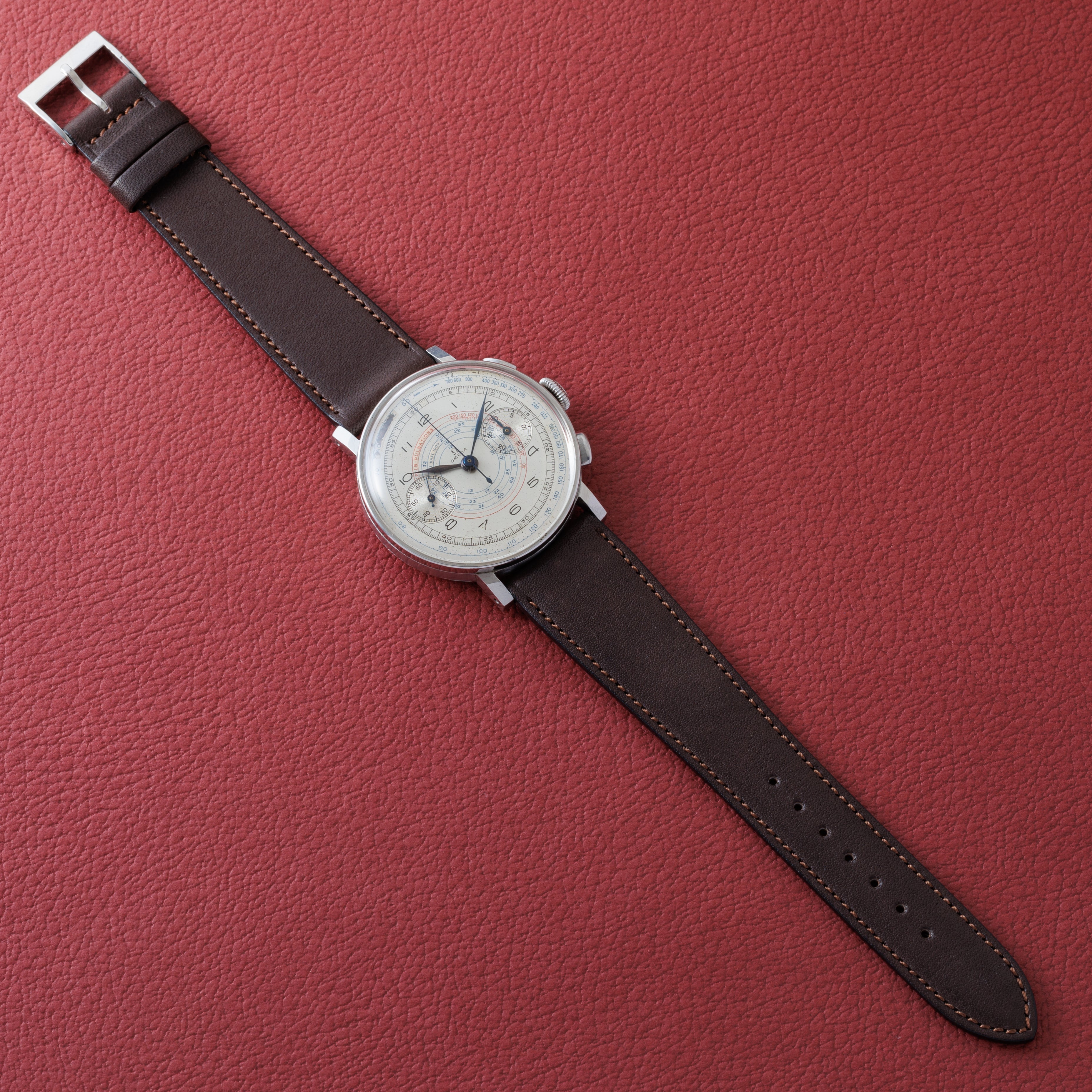 オメガ クロノグラフ 1940年代製 手巻き Cal.33.3CHRO