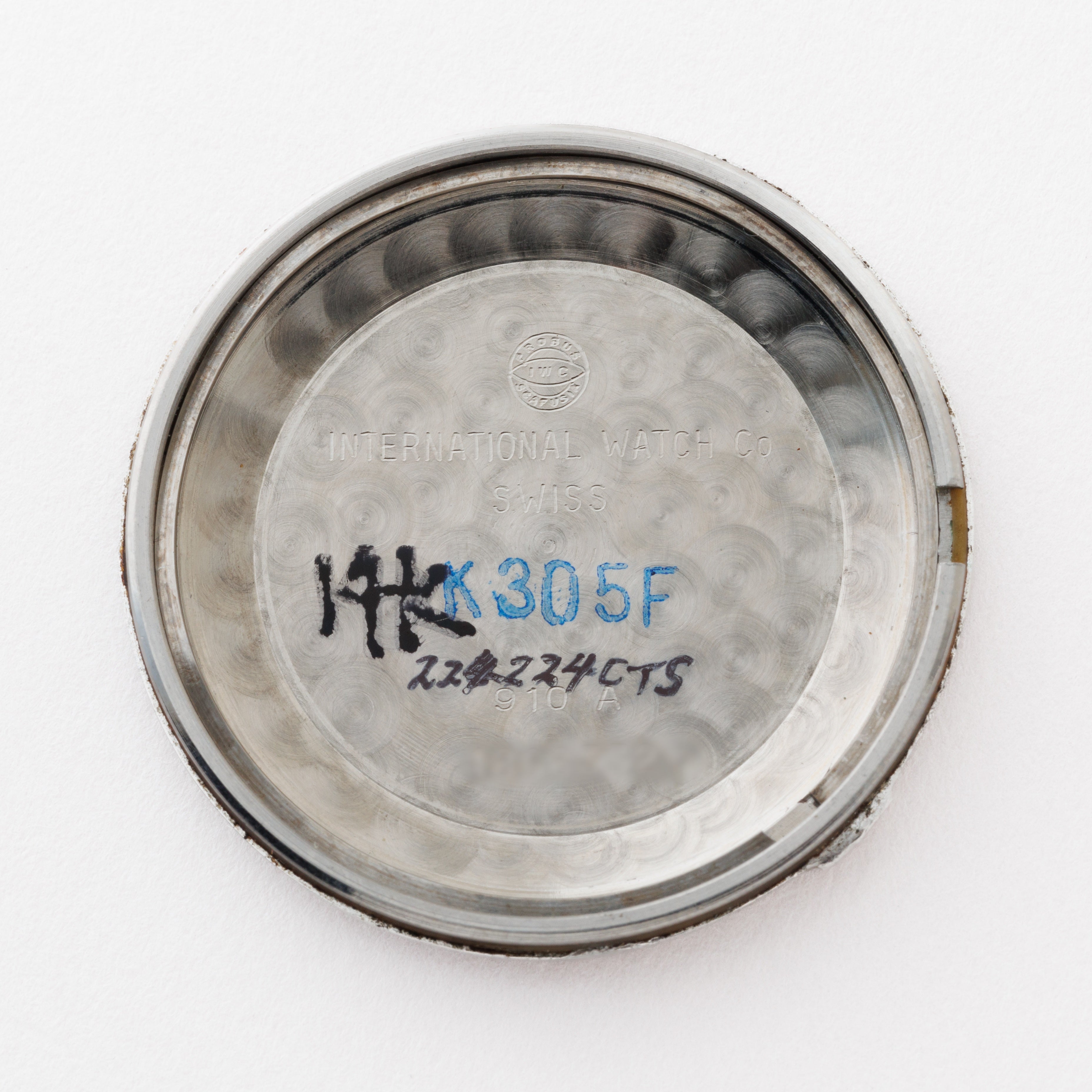 IWC 14金無垢ラウンドケース 1970年製 ペラトン式自動巻きCal.854 Ref.R910A ノンデイト