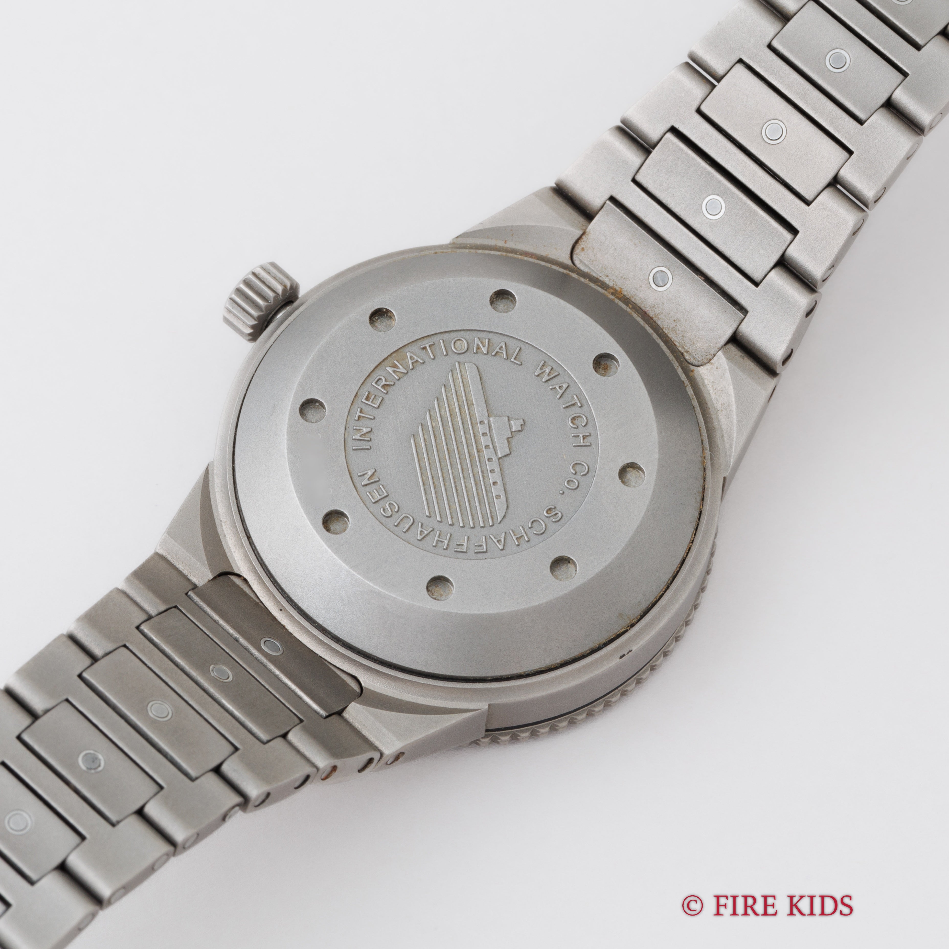 IWC 1999年製 アクアタイマー 2000m防水 チタン オールトリチウム 純正ブレス ギャラ付