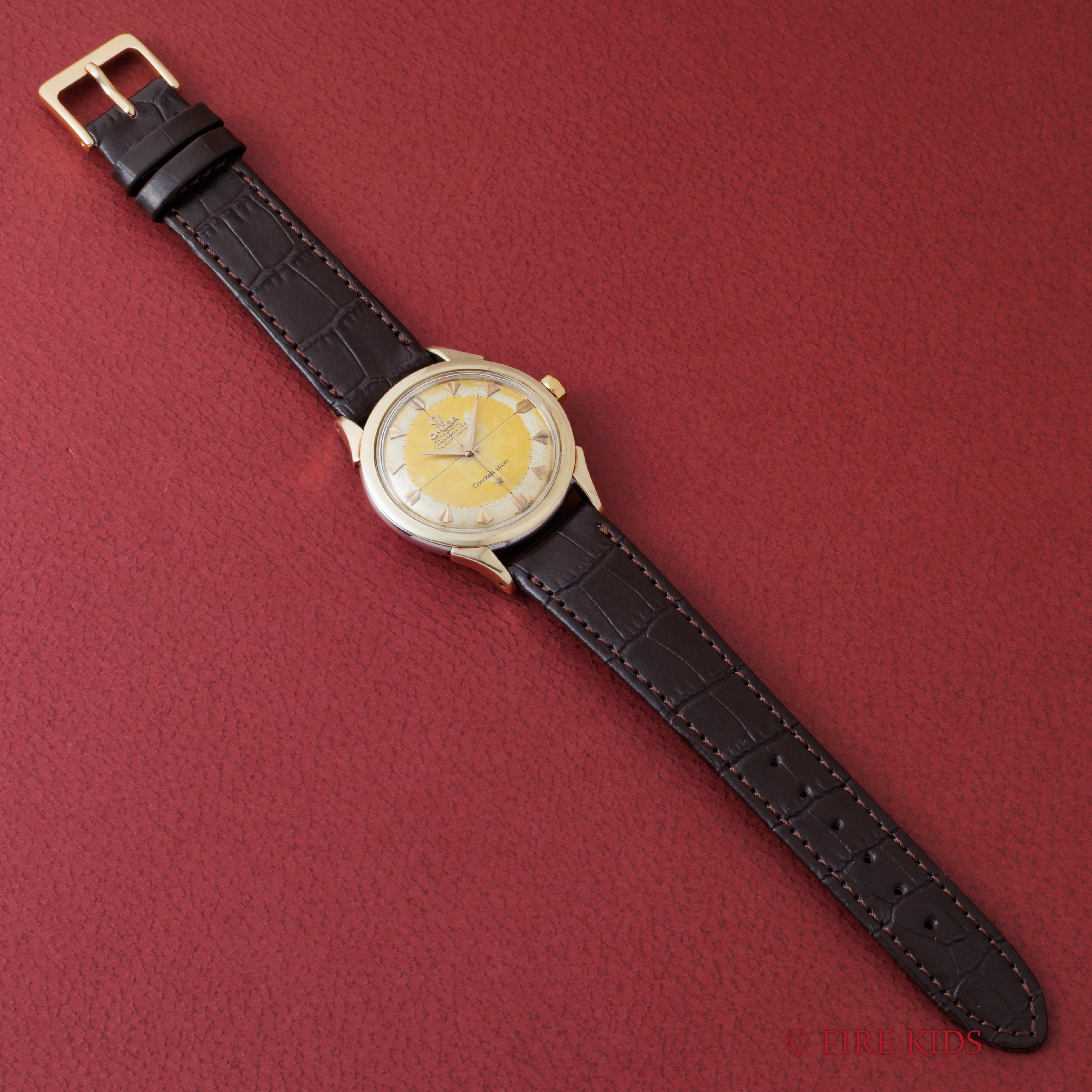 オメガ コンステレーション トップゴールドケース 1955年製 Ref.2852-4SC ハートインデックス