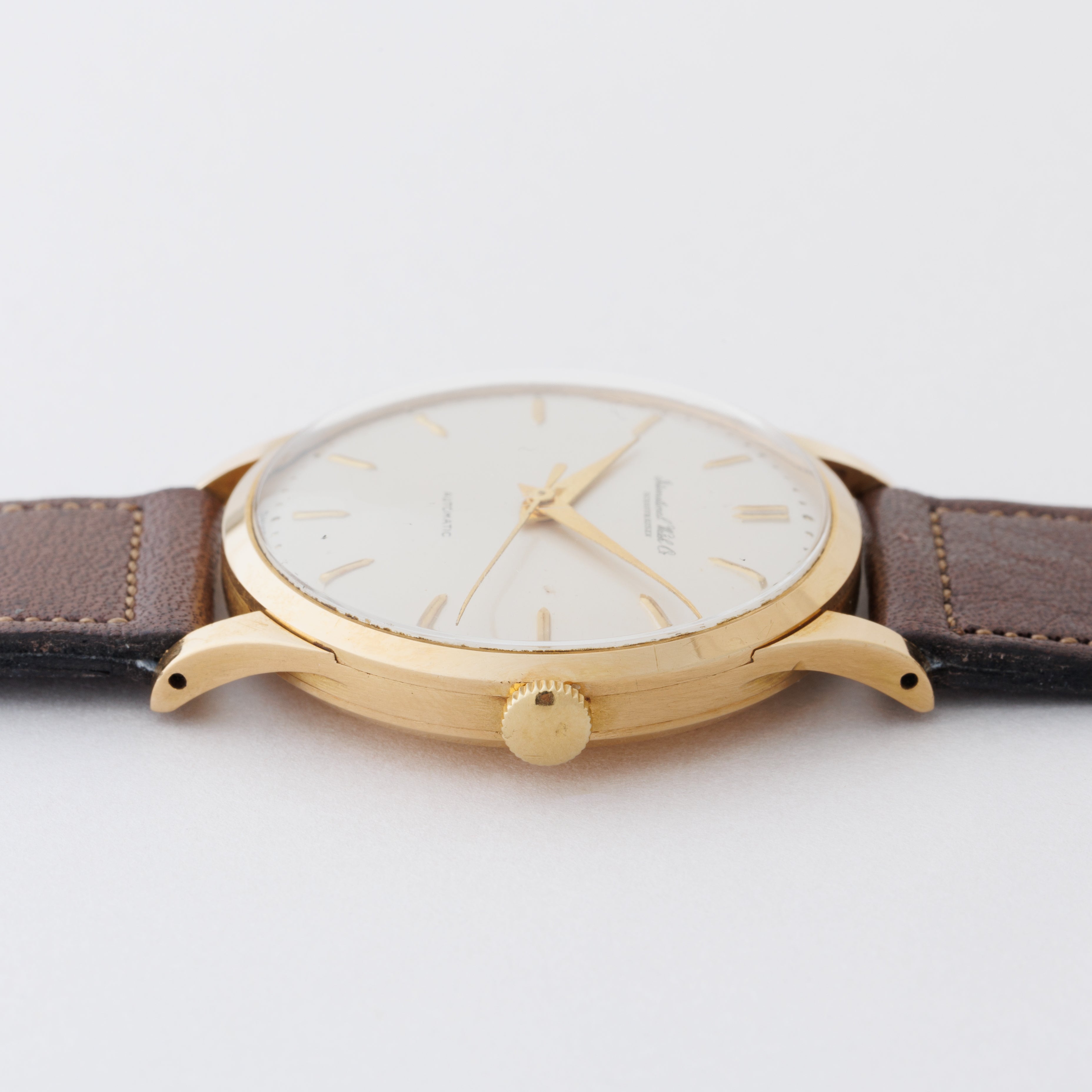 IWC 18金無垢ラウンドケース 1960年製(昭和35年製) ペラトン式自動巻きCal.853