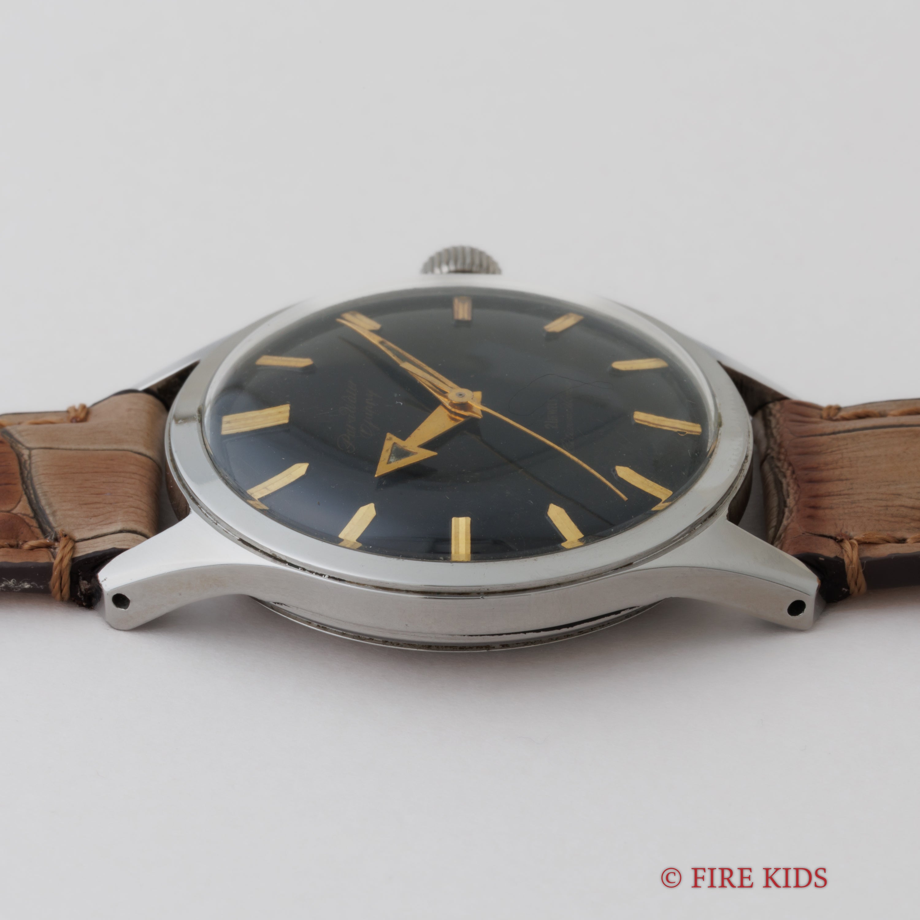 シチズン パラウォーター グッピー 1960年代製 ブラックダイヤル アローハンド 手巻き