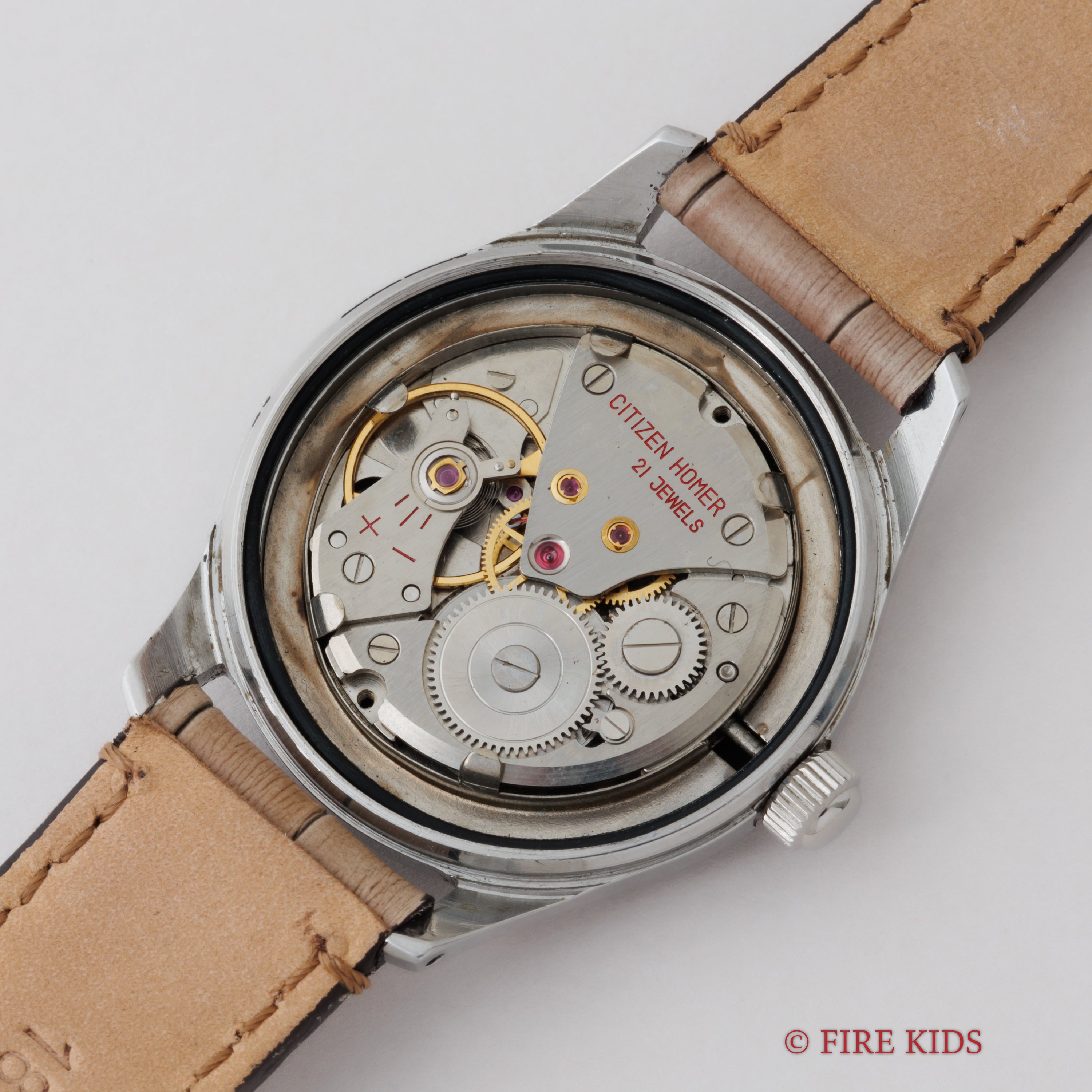 シチズン パラウォーター グッピー 1960年代製 ブラックダイヤル アローハンド 手巻き