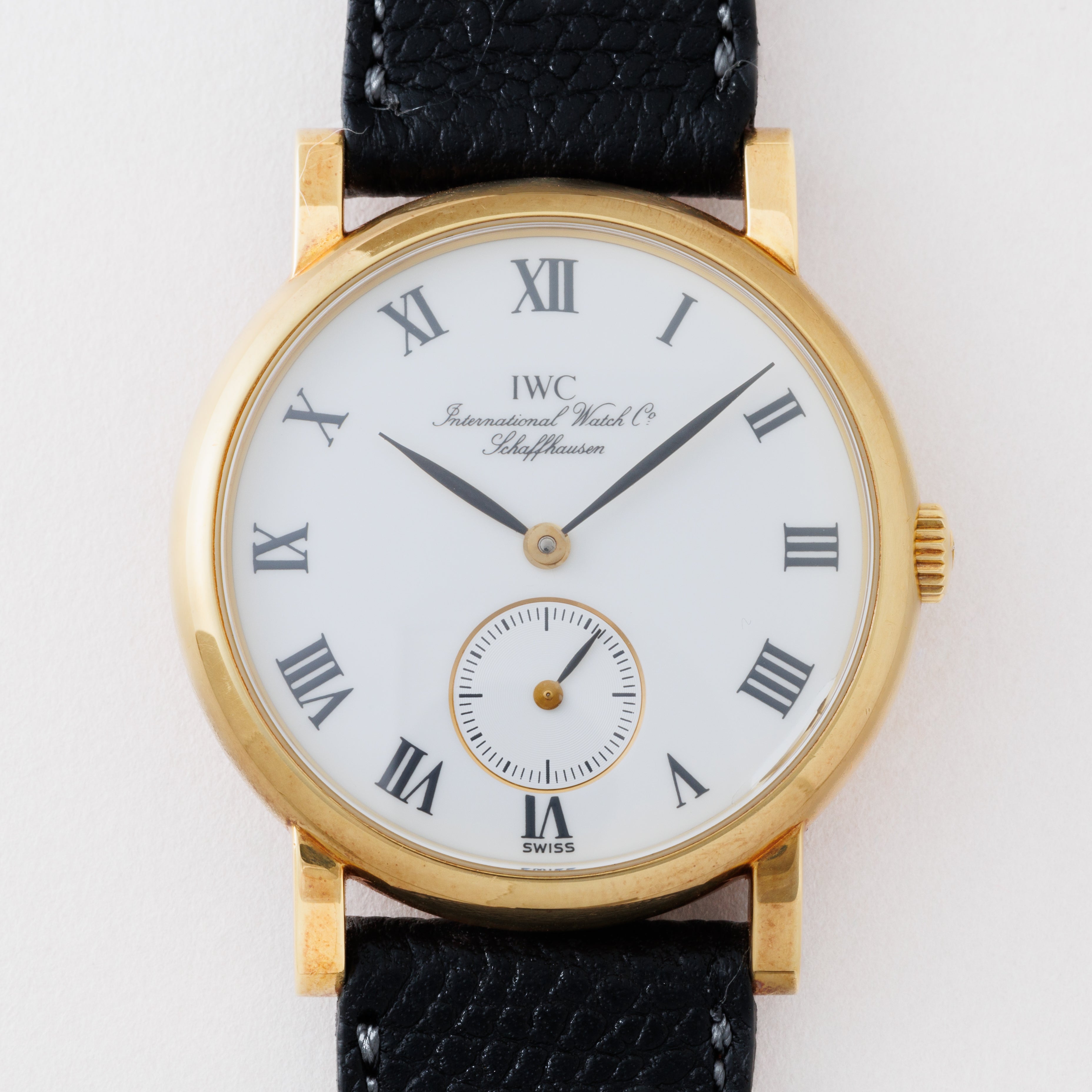 IWC ポートフィノ 1991年製 Ref.2533 18金イエローゴールド 裏スケルトン