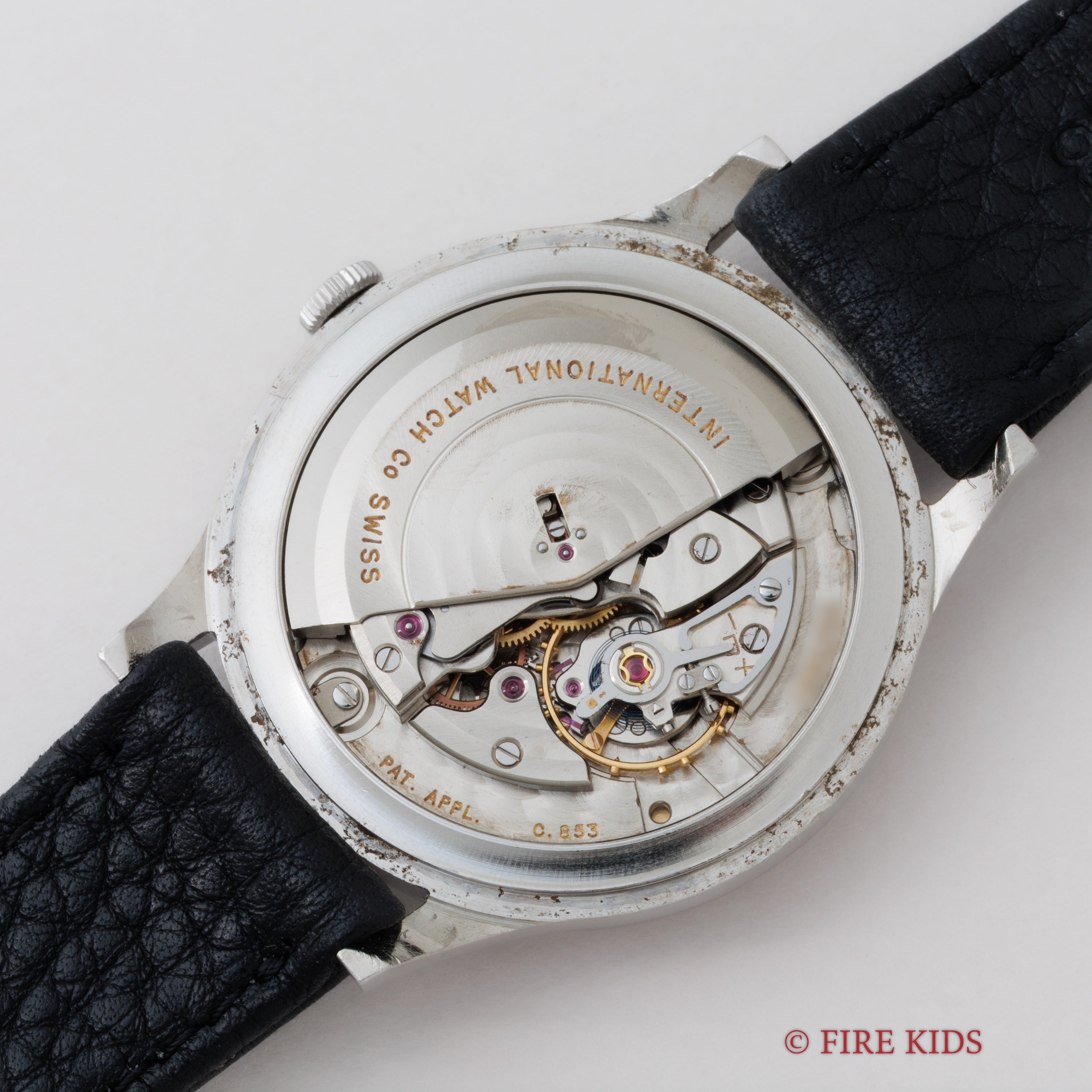 IWC 36mmビッグケース ノンデイト 1963年製 自動巻き Ref.647A Cal.853